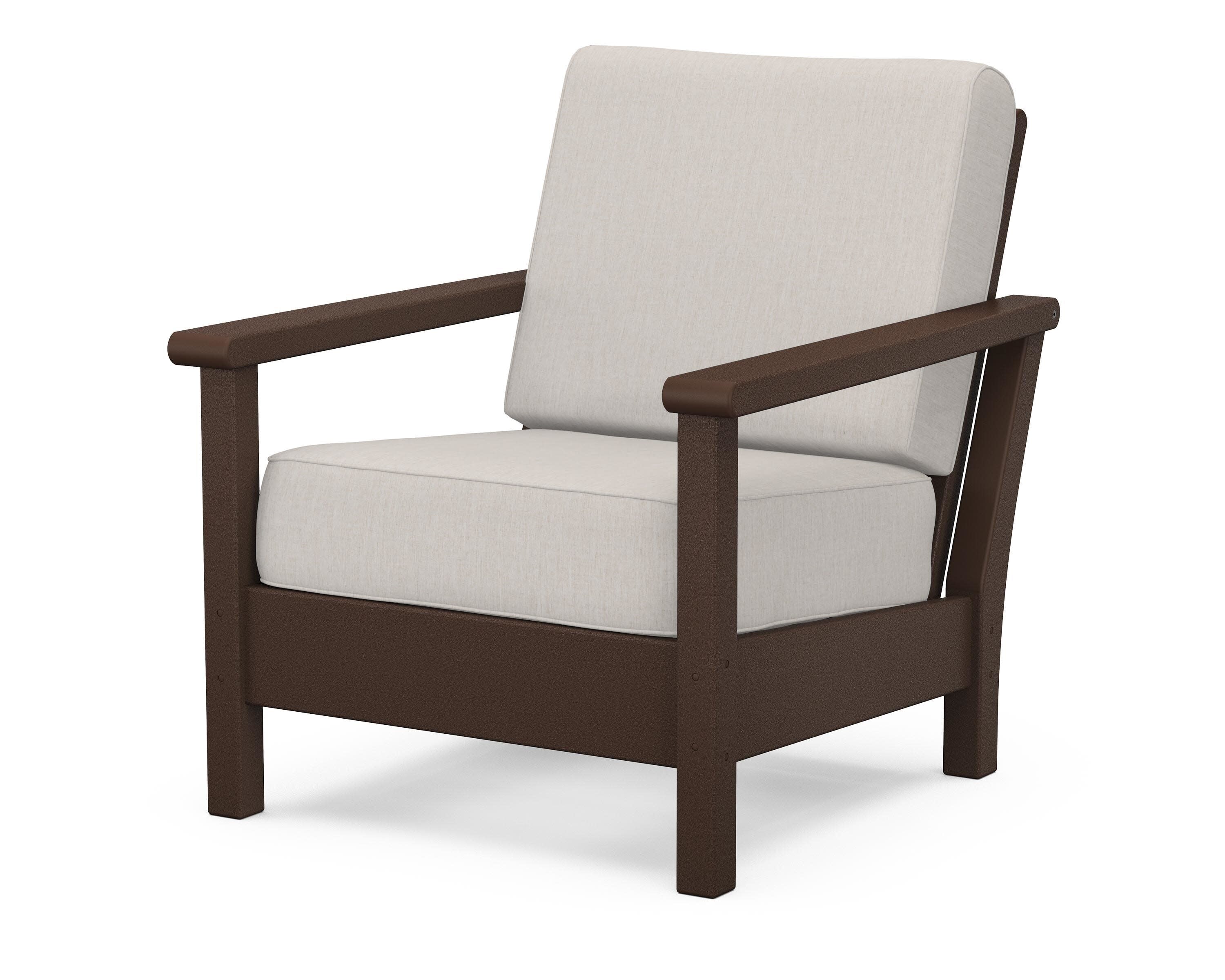 Harbour Deep Seating Chair in Mahogany / Cast Ash