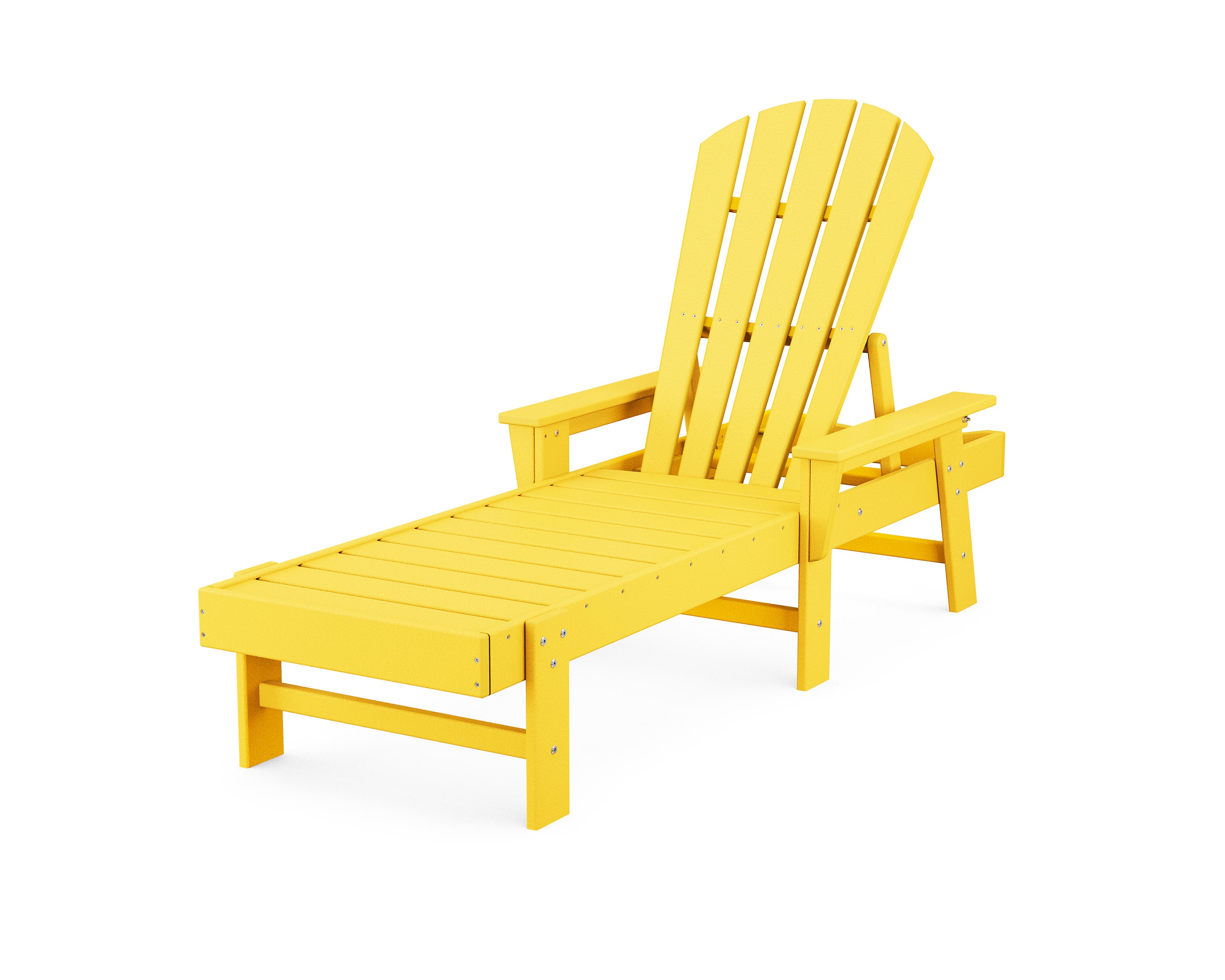 South Beach Chaise in Lemon