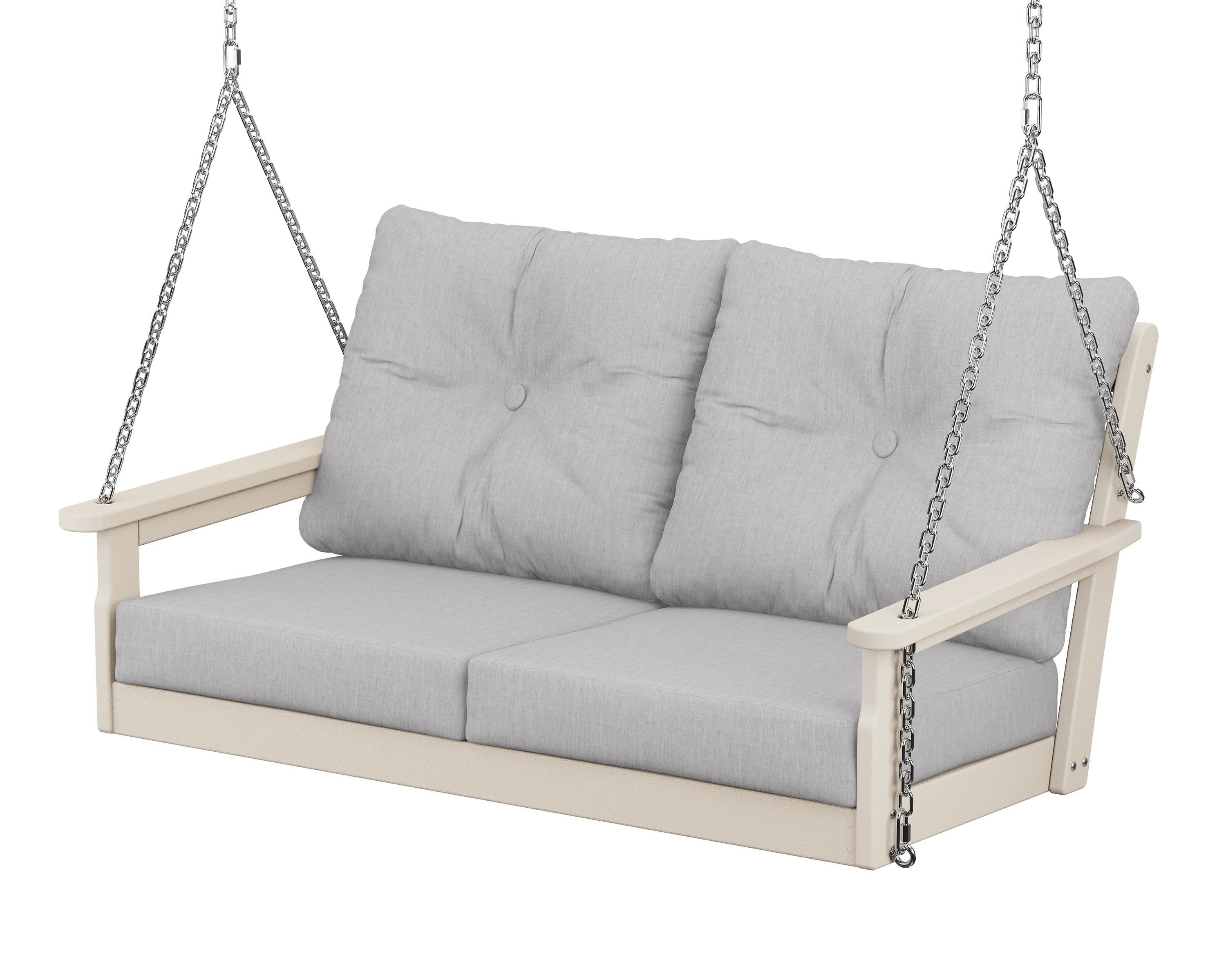 Vineyard Deep Seating Swing in Sand / Granite
