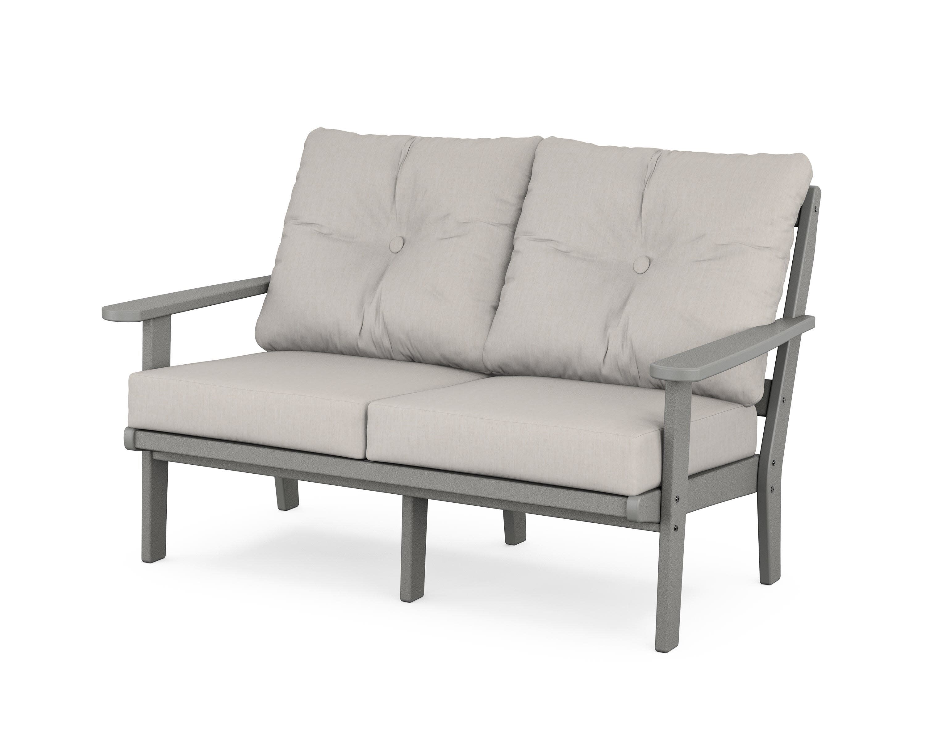 Mission Deep SeatingLoveseat in Slate Grey / Cast Ash