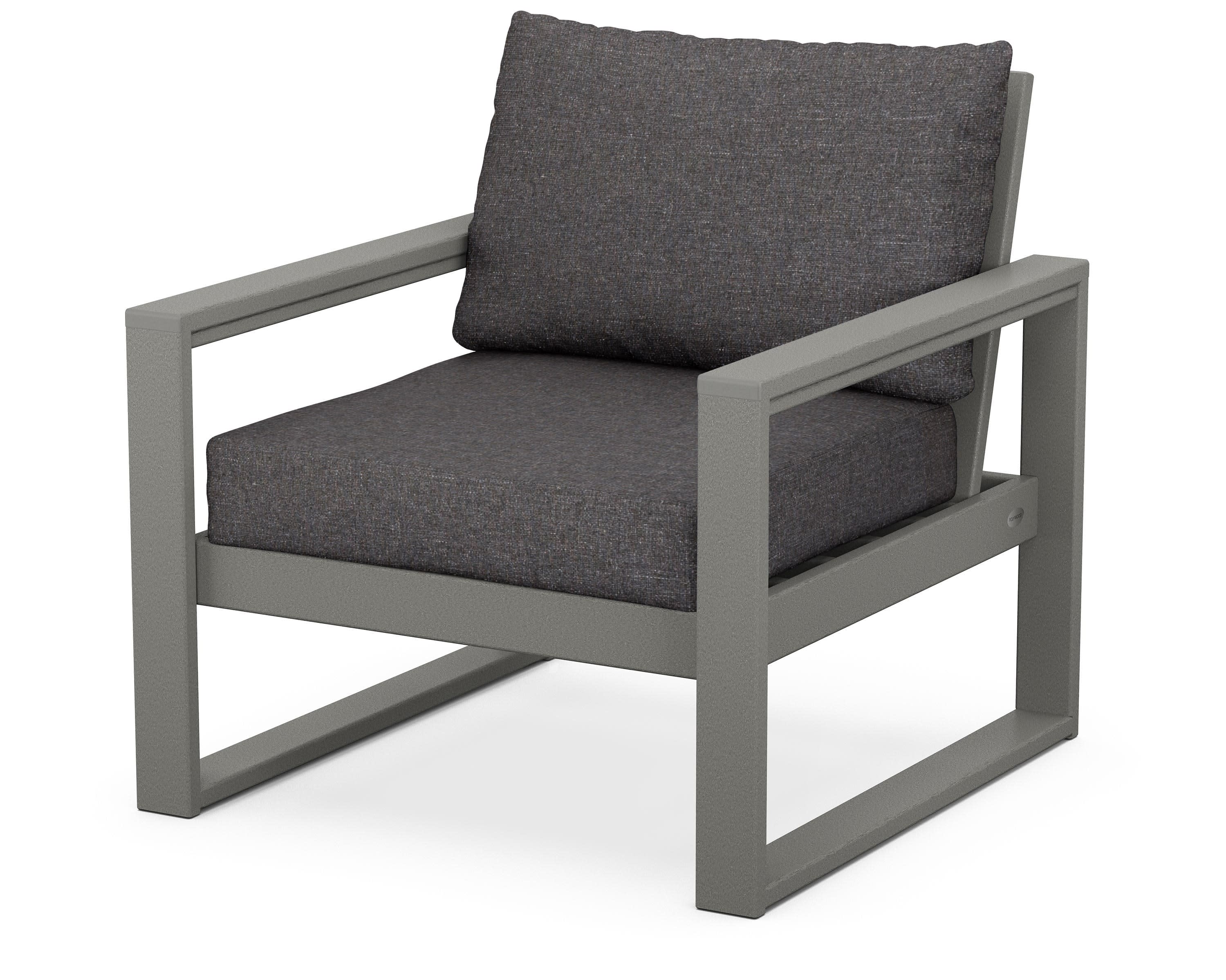 EDGE Club Chair in Slate Grey / Ash Charcoal