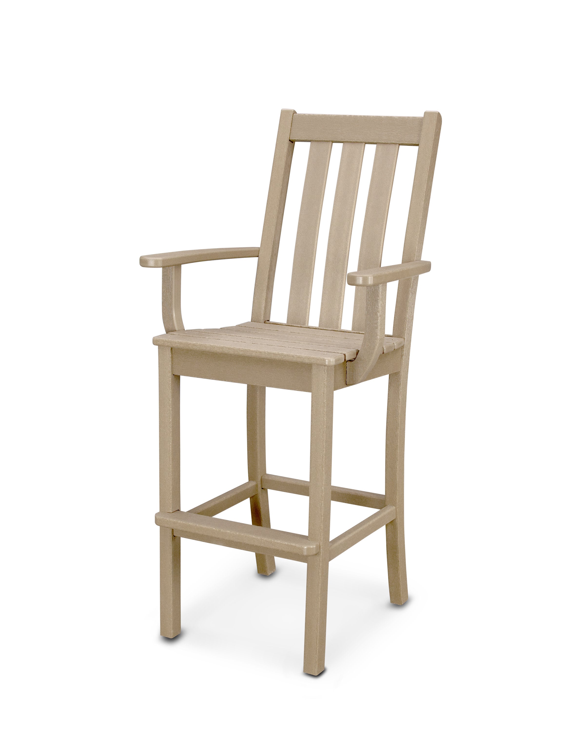Vineyard Bar Arm Chair in Vintage Sahara