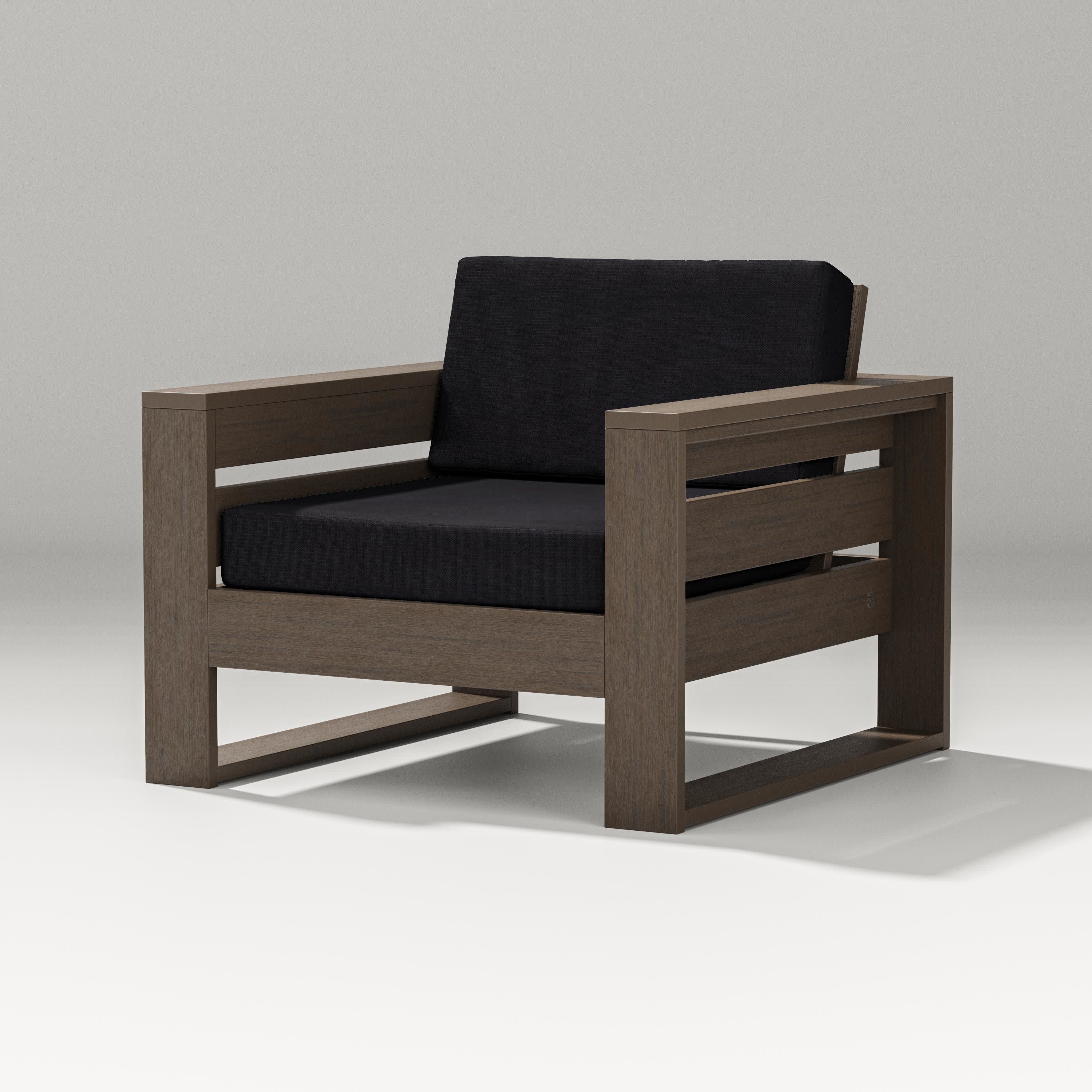 Latitude Lounge Chair in Kona / Midnight Linen