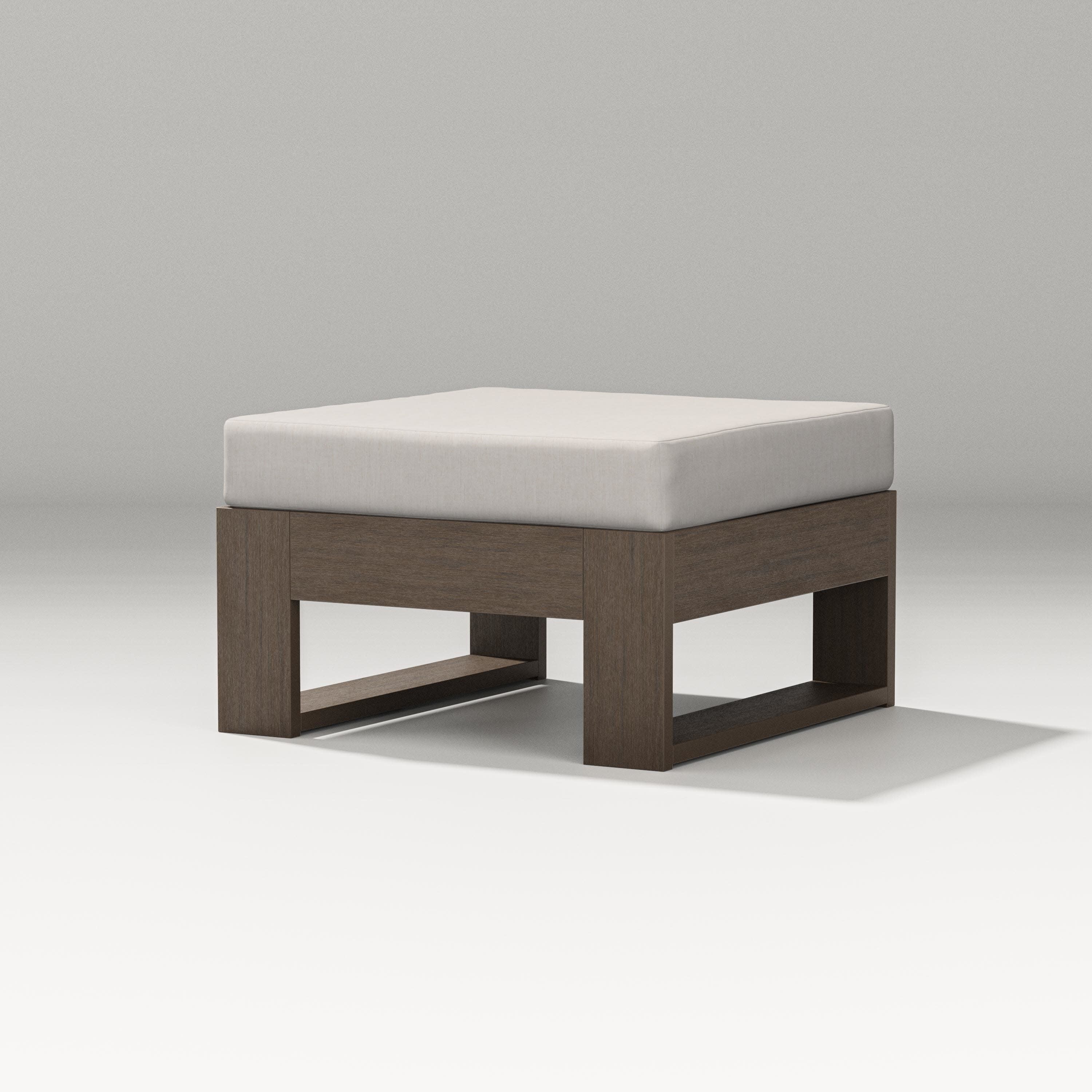 Latitude Lounge Ottoman in Kona / Cast Ash