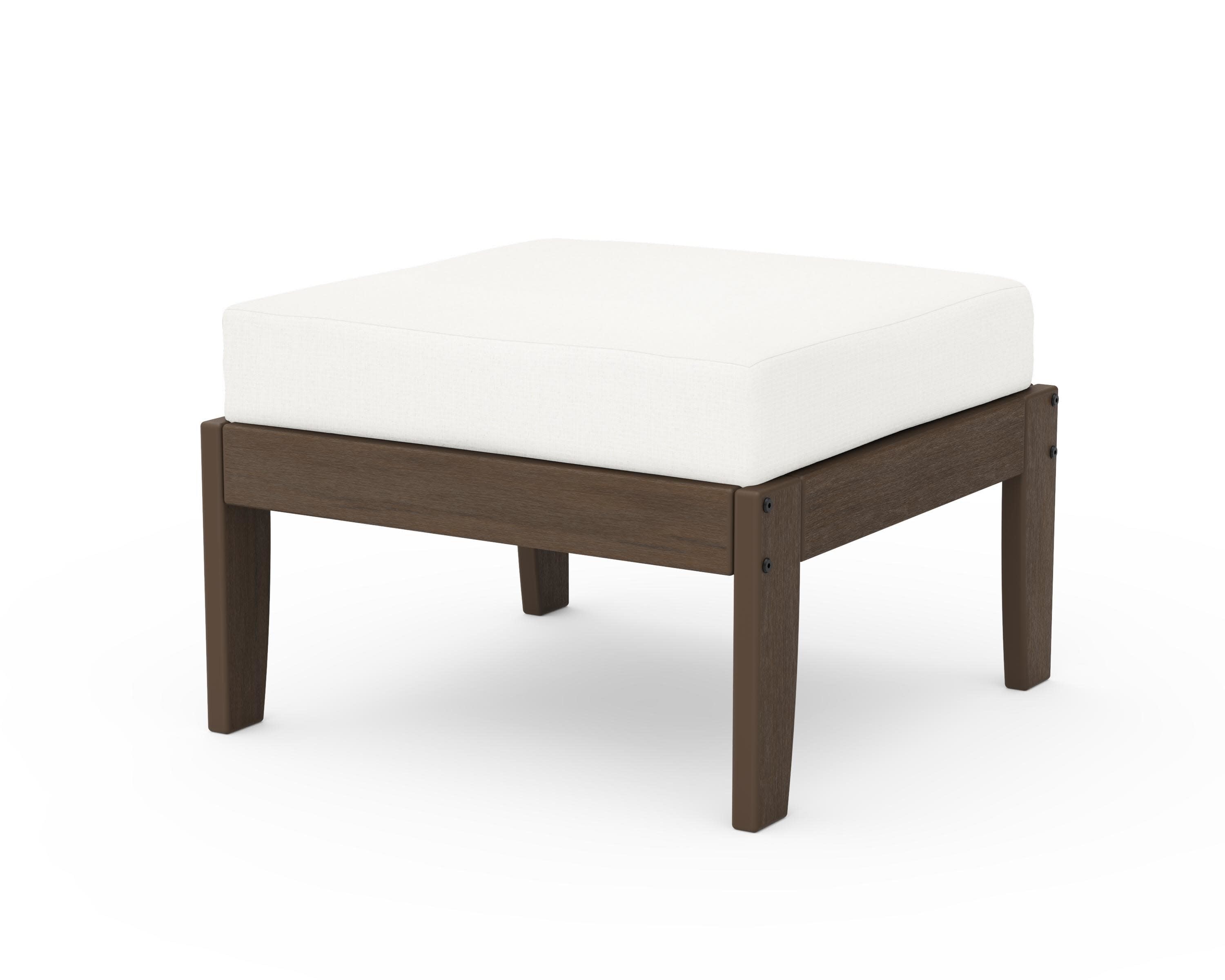 Modular Ottoman - Classic in Kona / Natural Linen