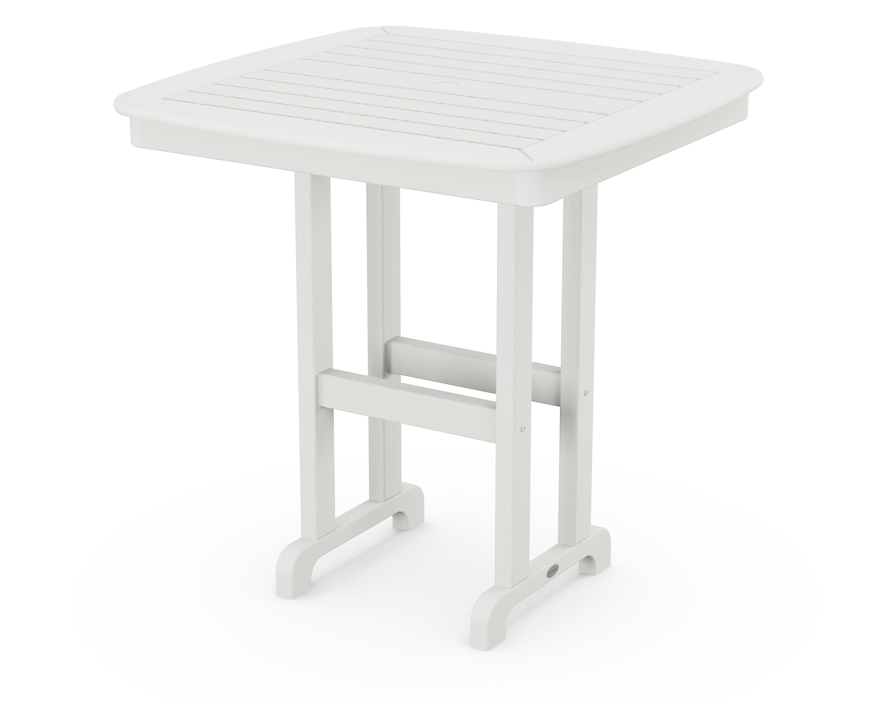 Nautical 37" Counter Table in Vintage White