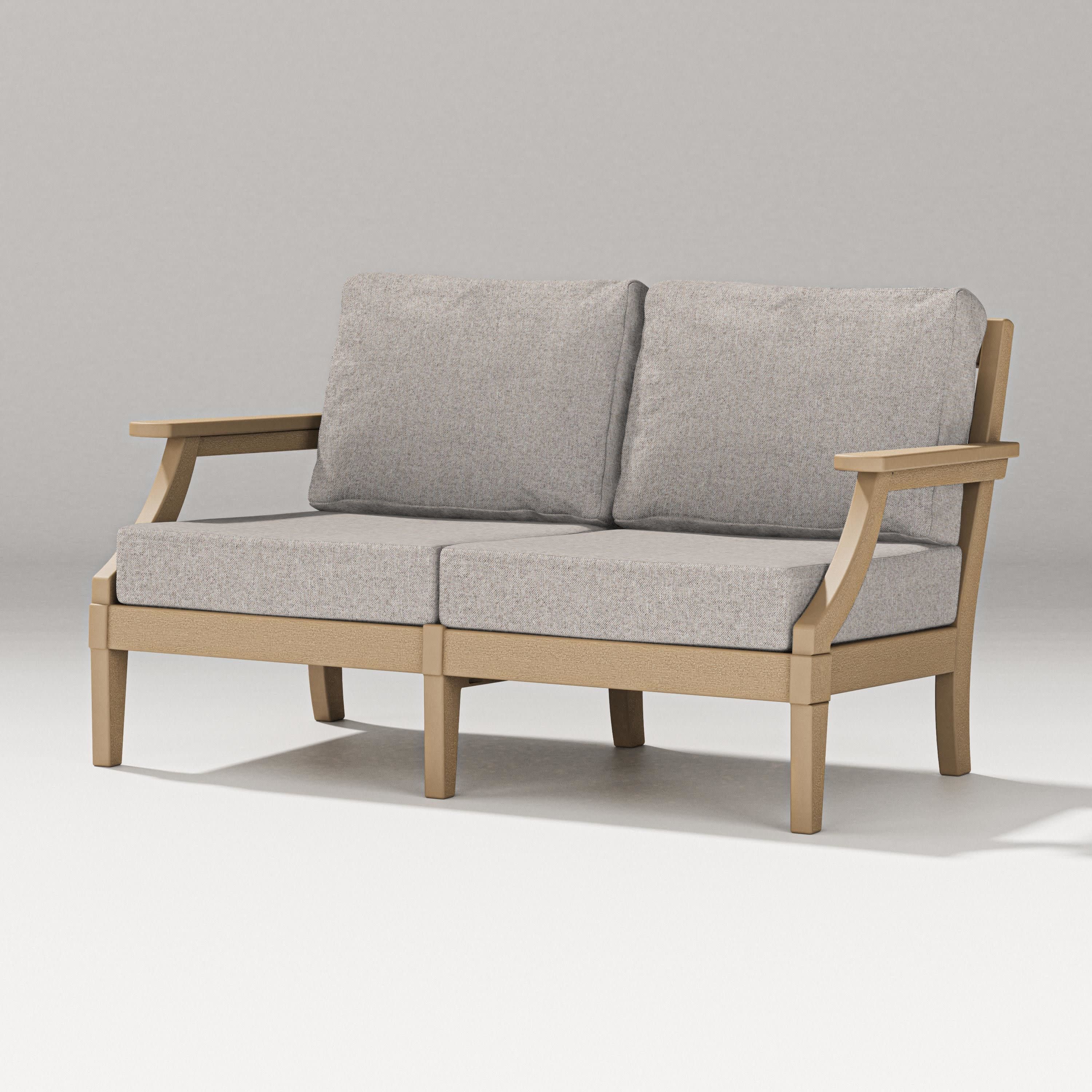 Estate Loveseat in Vintage Sahara / Weathered Tweed