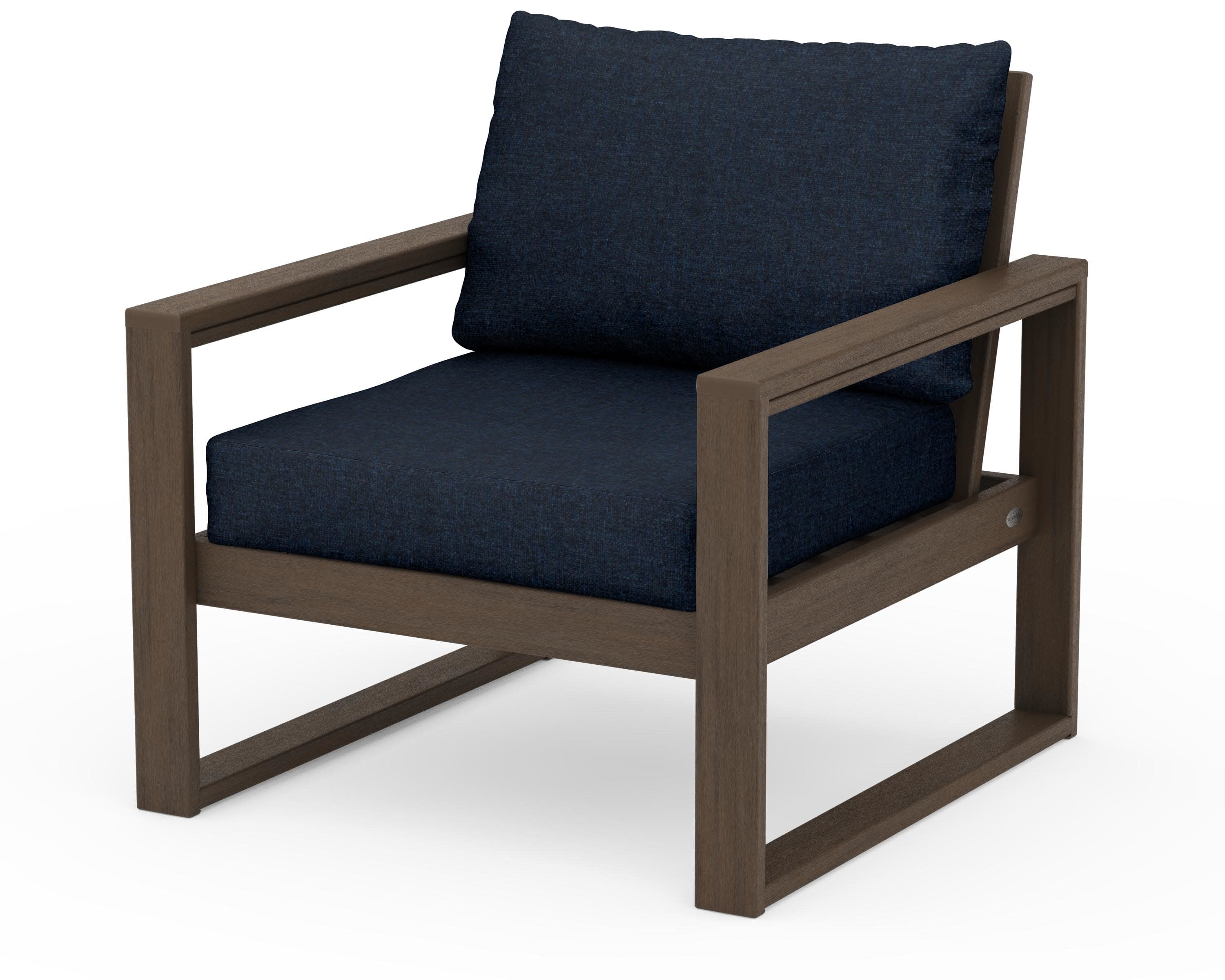 EDGE Club Chair in Kona / Marine Indigo
