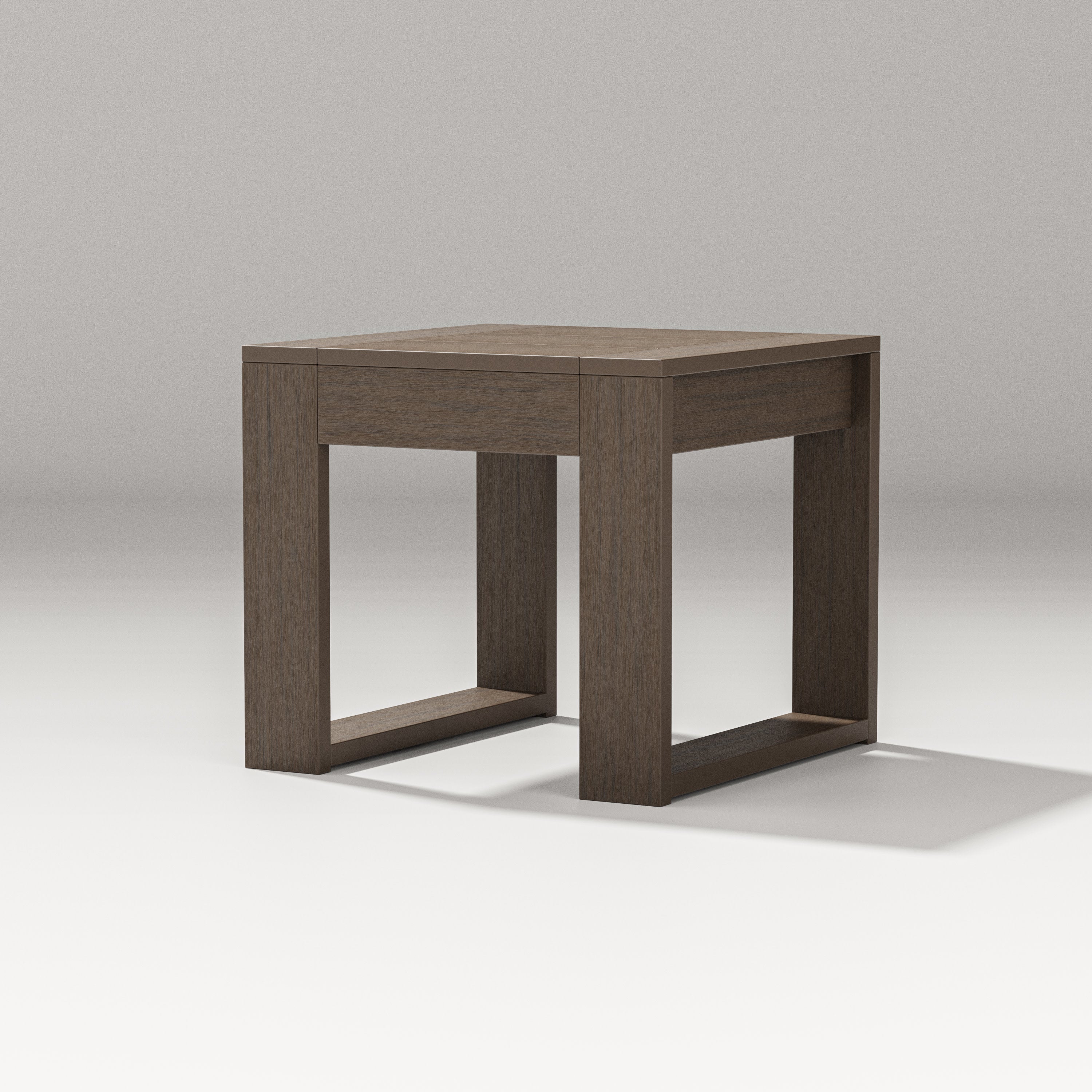 Latitude End Table in Kona