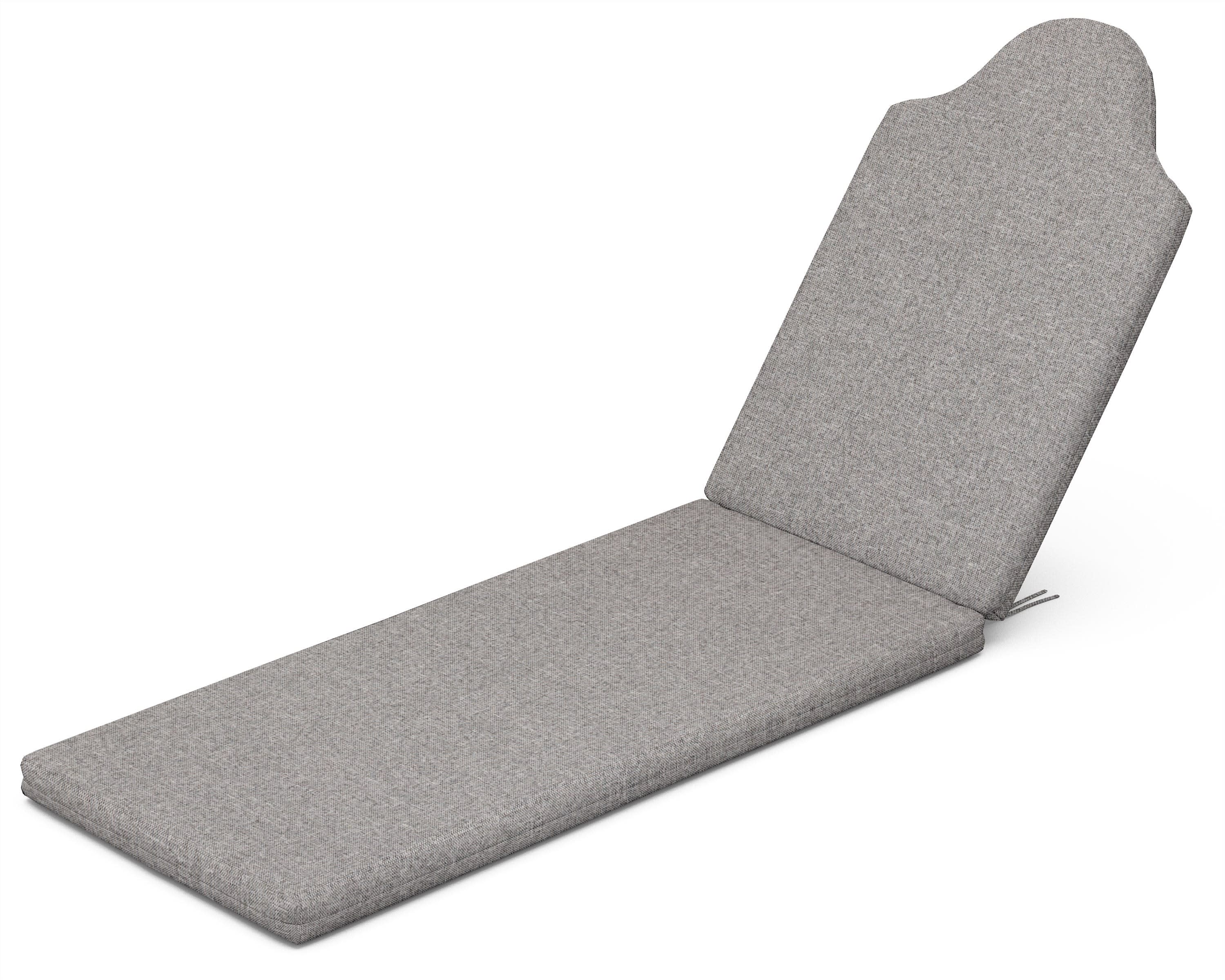 Chaise Cushion in Grey Mist