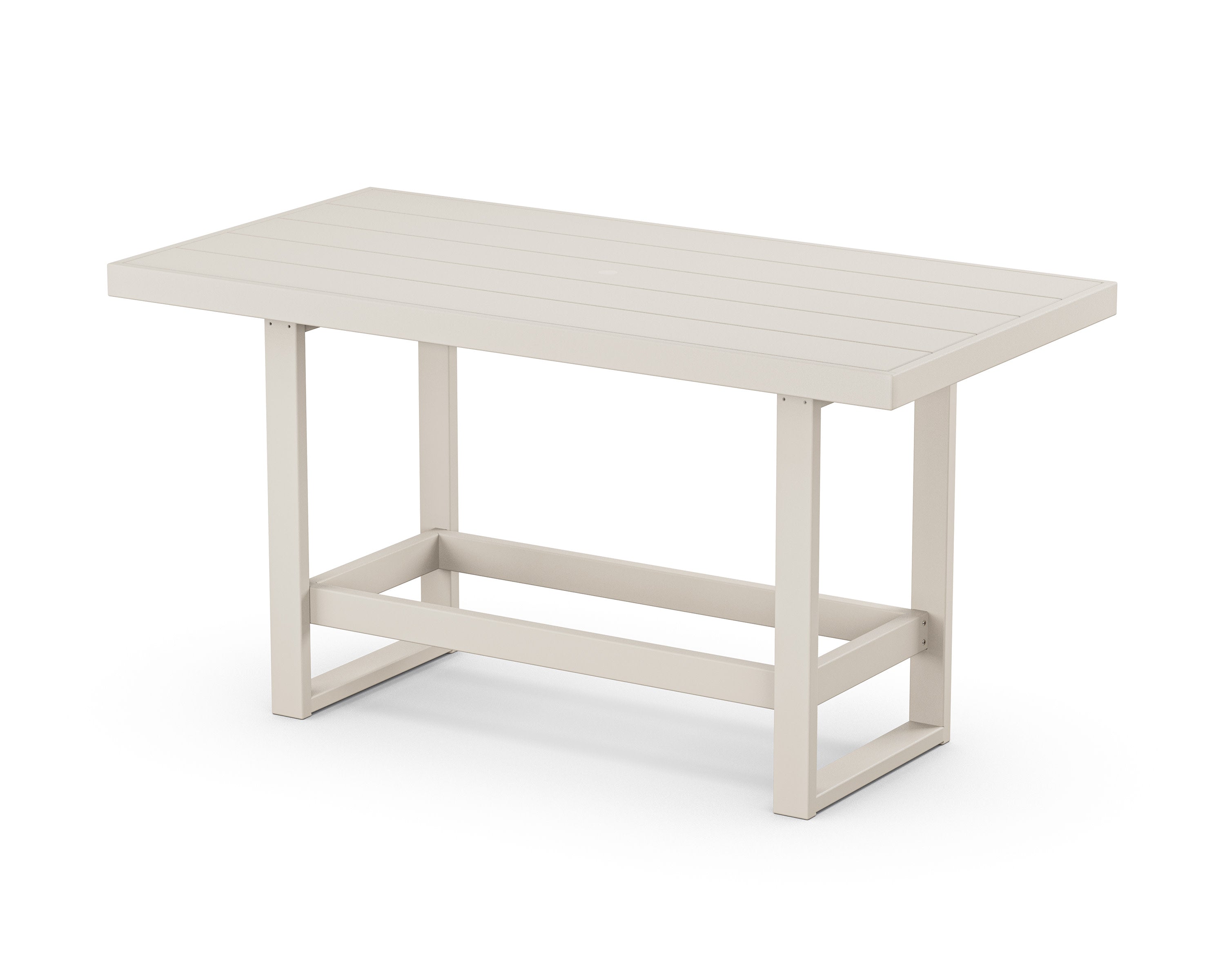 EDGE 40" x 78" Bar Table in Sand