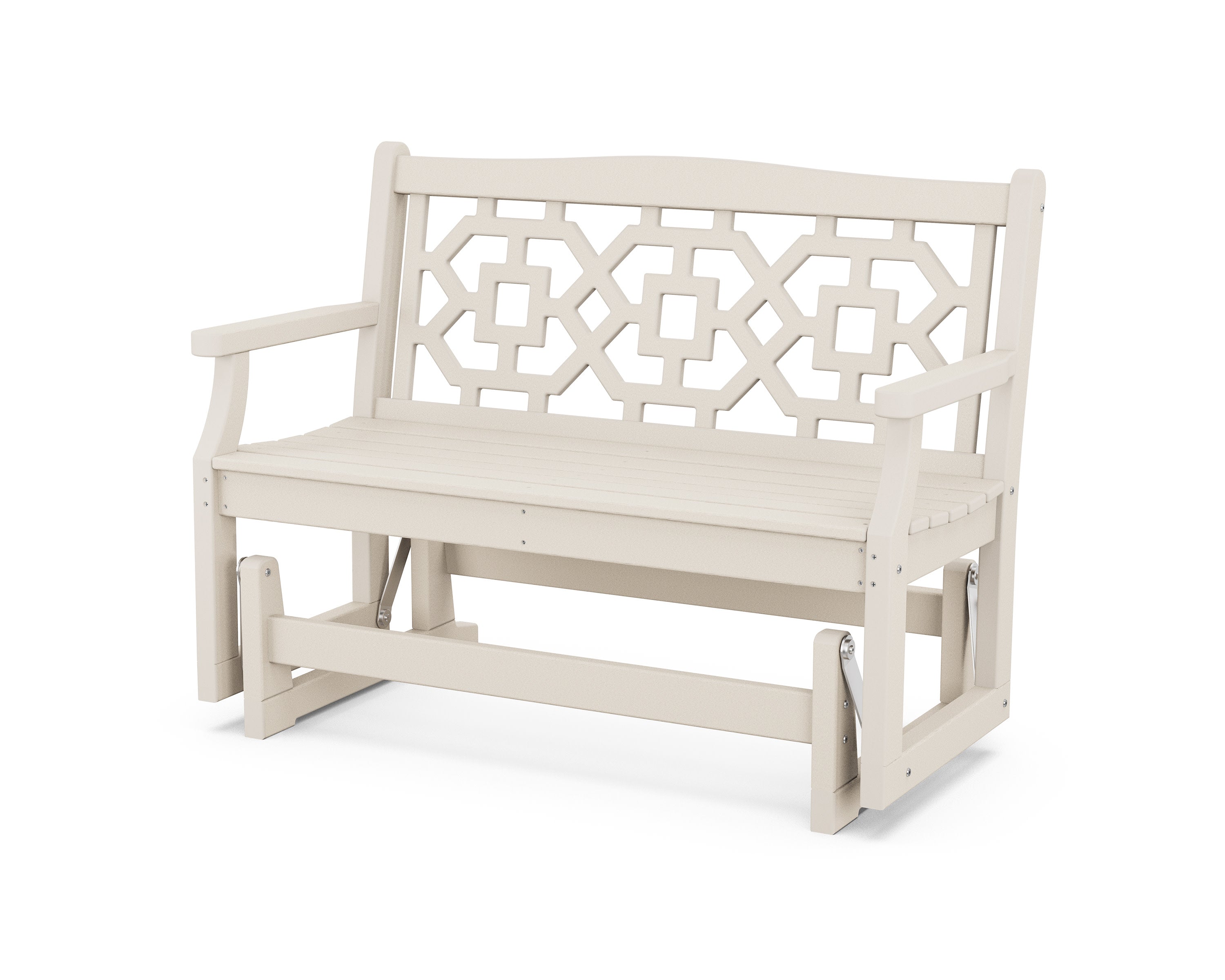 Chinoiserie 48" Glider in Sand