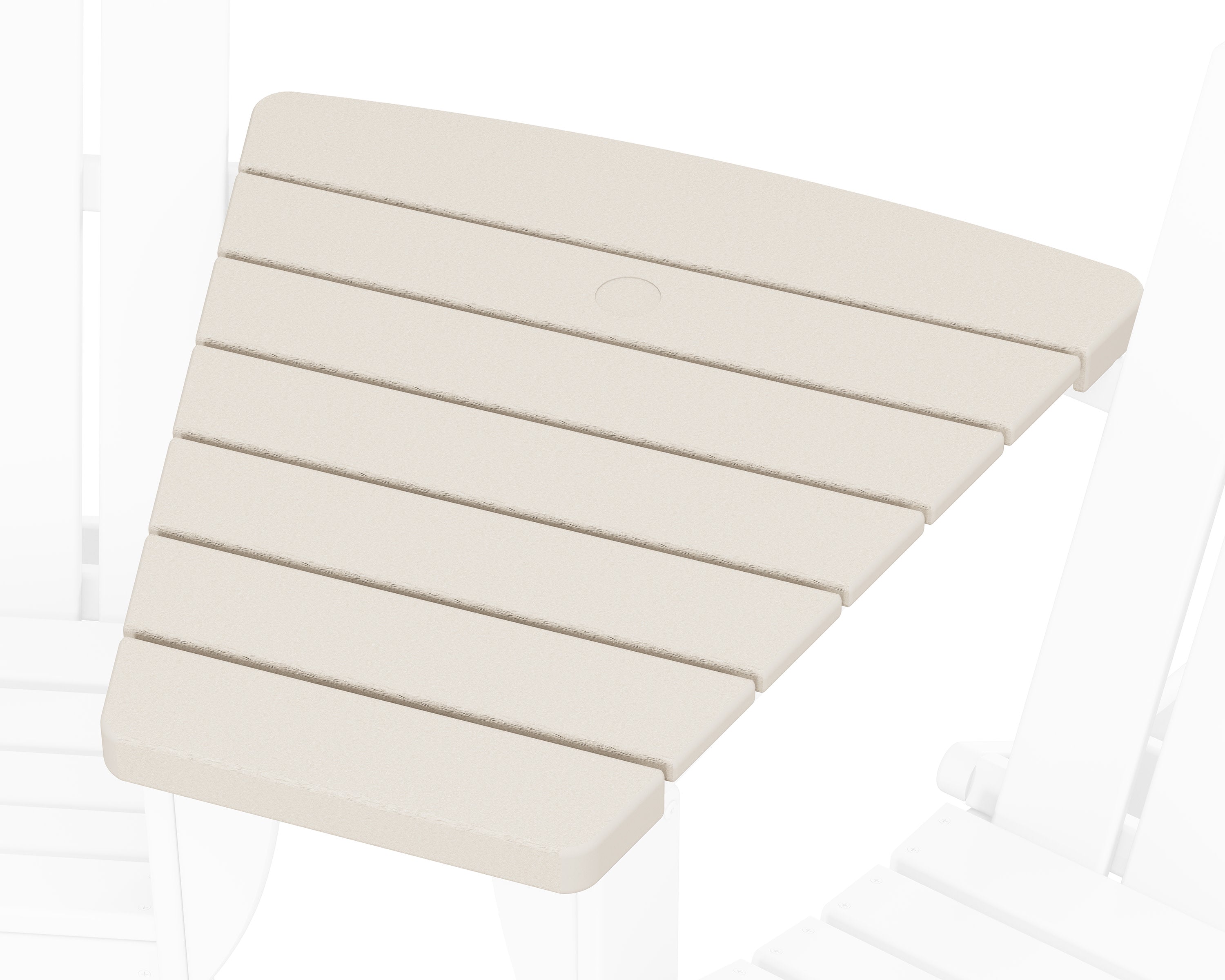 Classic Series Angled Adirondack Connecting Table in Sand