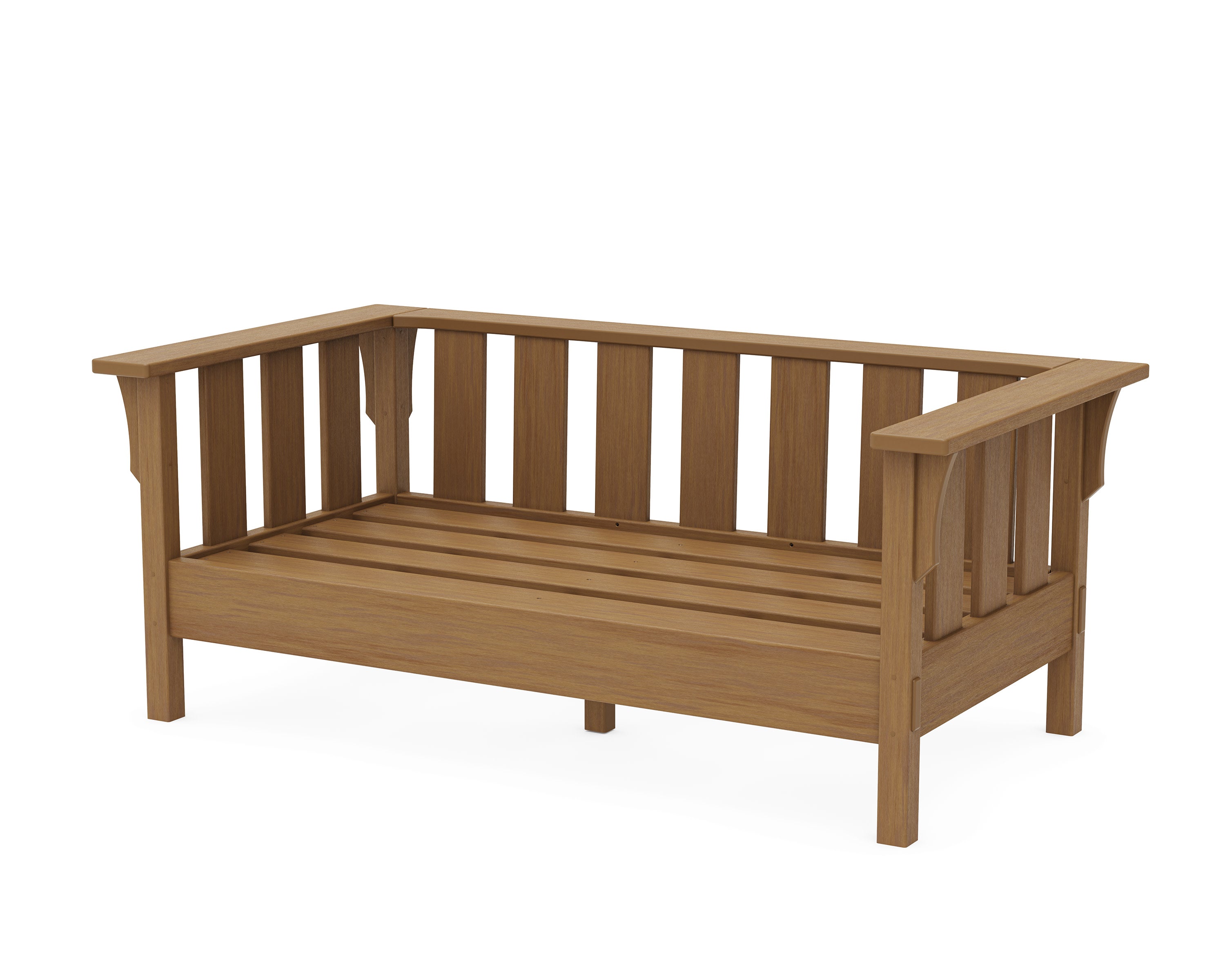 Acadia Deep Seating Loveseat Frame in Natural