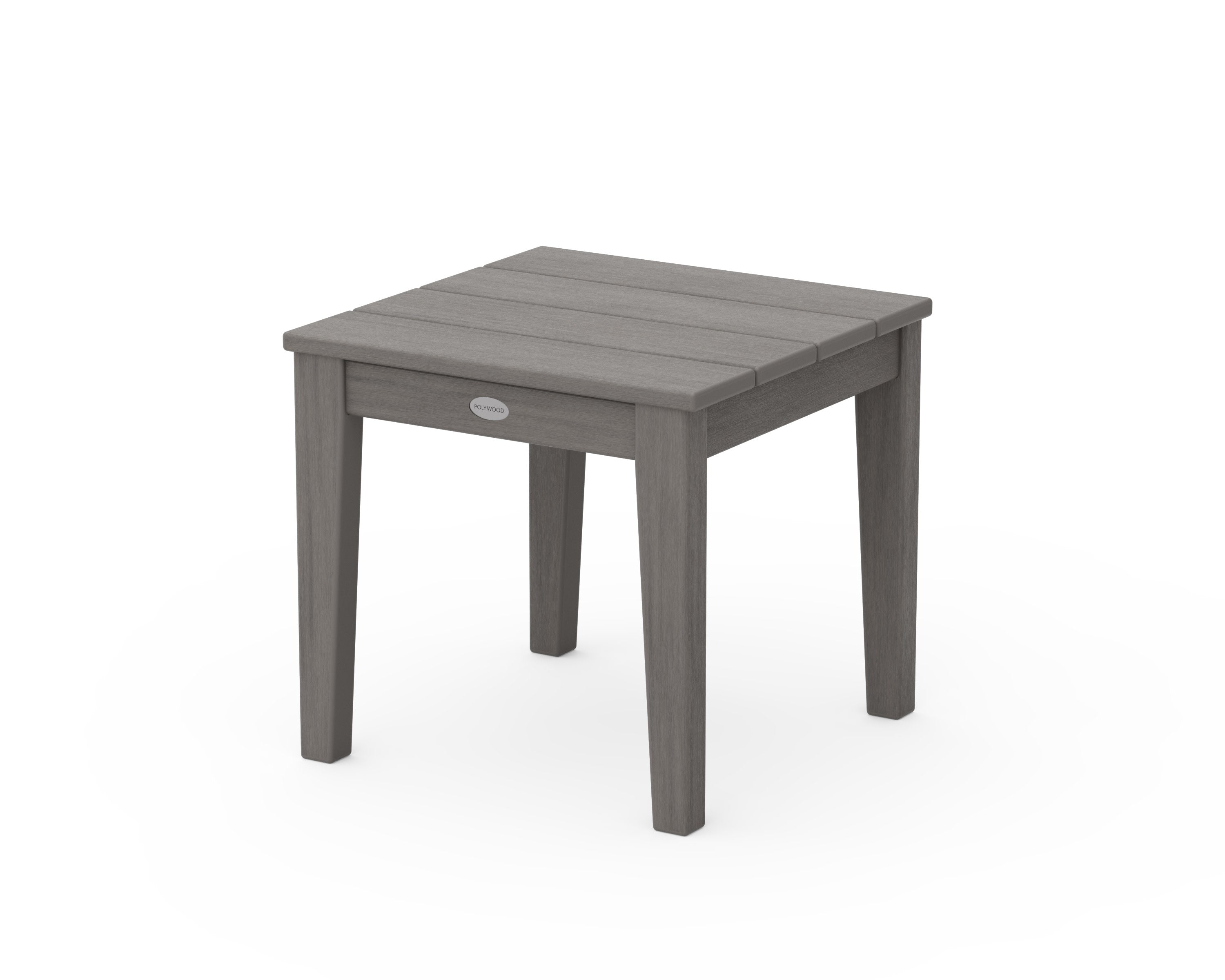 Newport 18" End Table in Driftwood