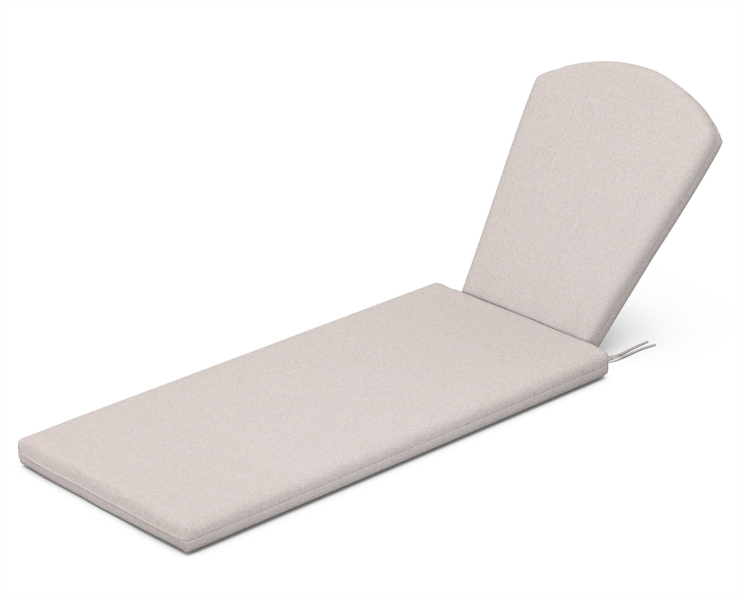 Chaise Cushion in Dune Burlap