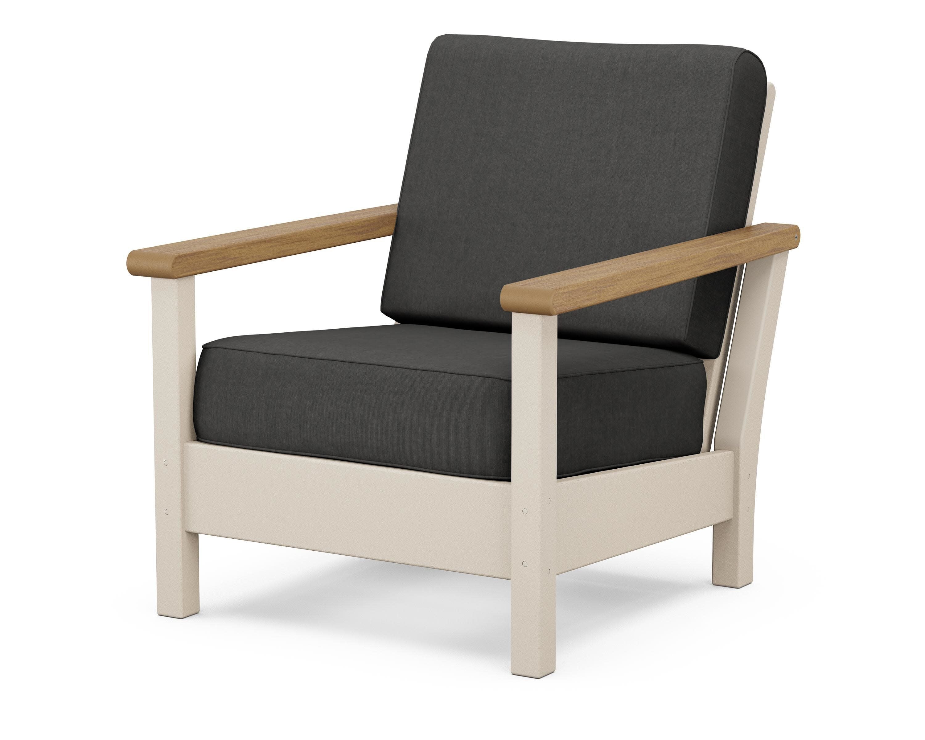 Harbour Deep Seating Chair in Sand / Natural / Spectrum Carbon