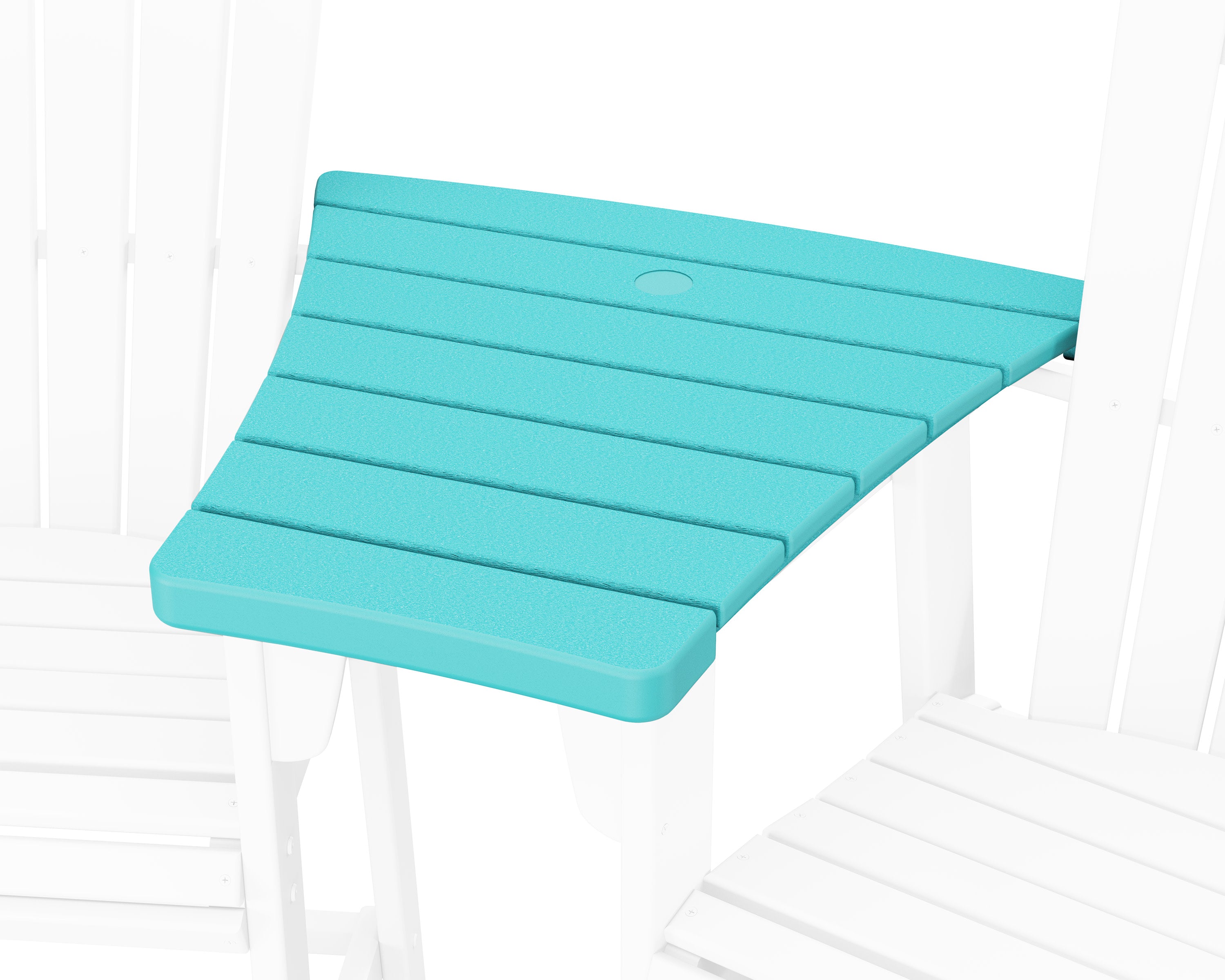 600 Series Angled Adirondack Dining Connecting Table in Aruba