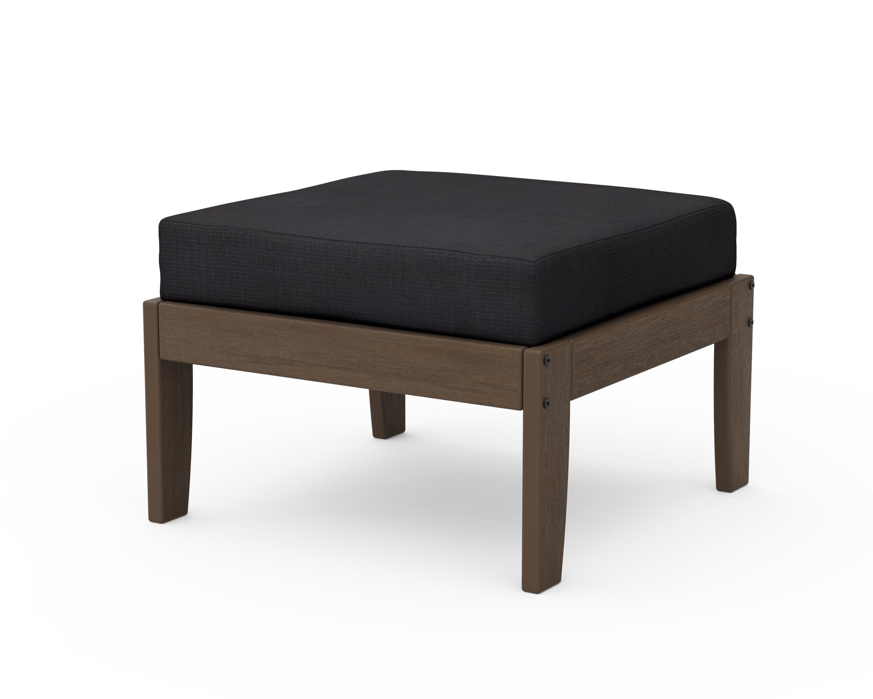 Modular Ottoman - Classic in Kona / Midnight Linen