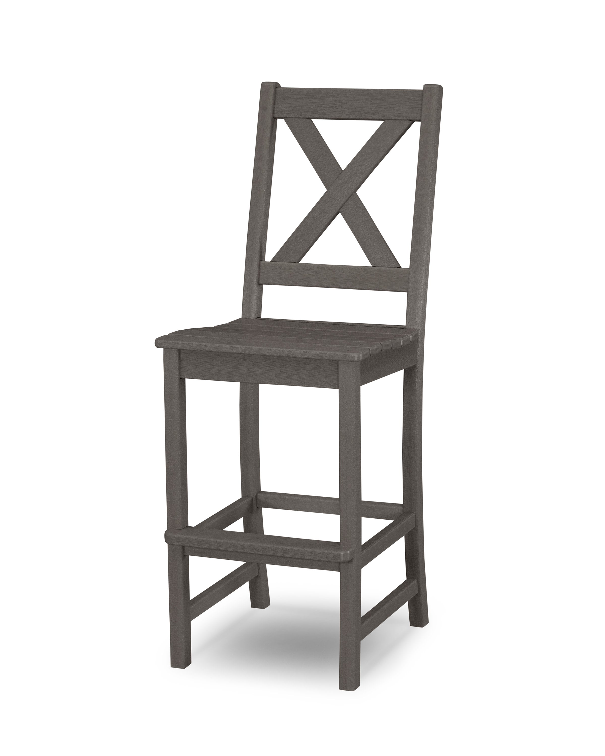 Braxton Bar Side Chair in Vintage Coffee