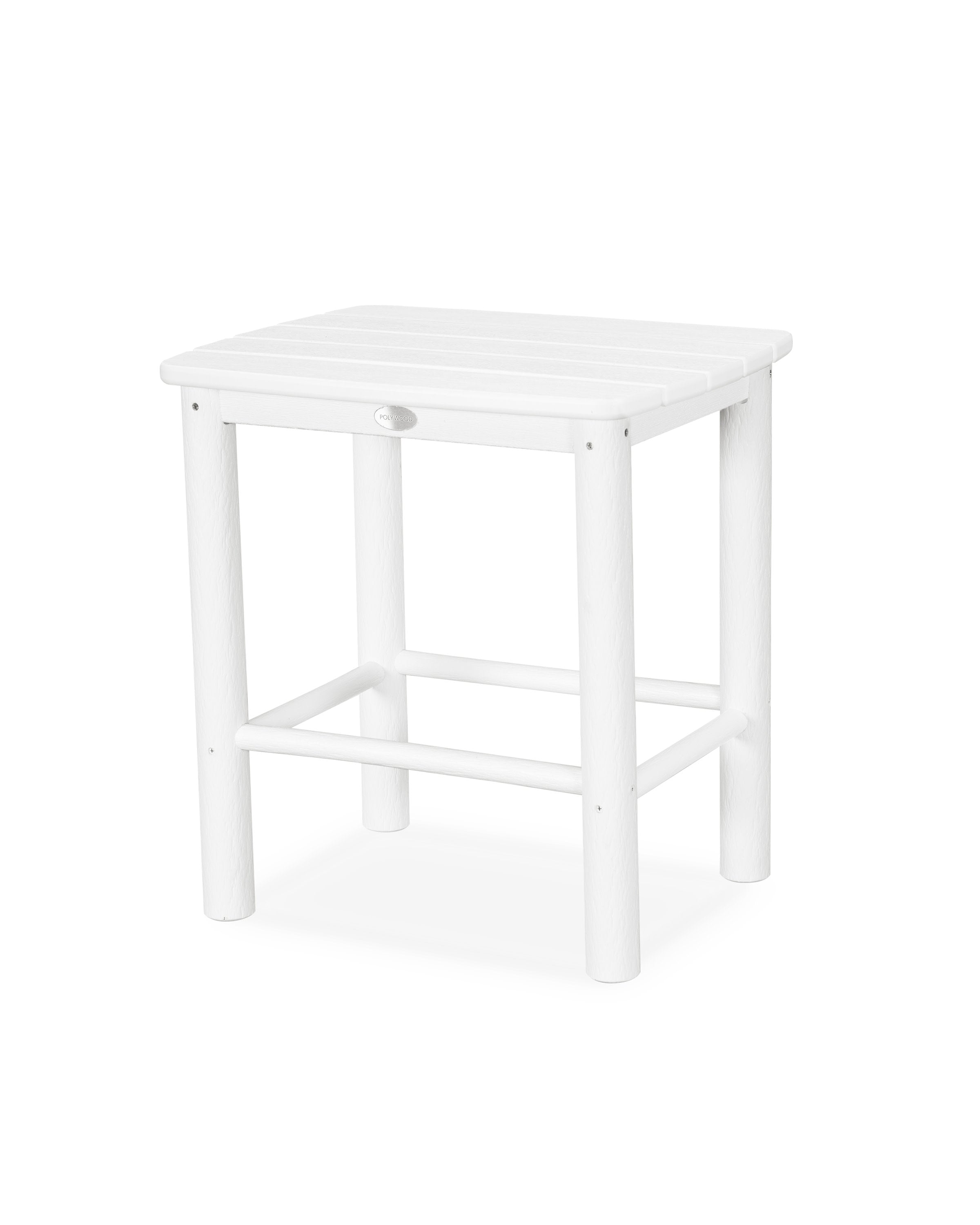 McGavin Side Table in Vintage White