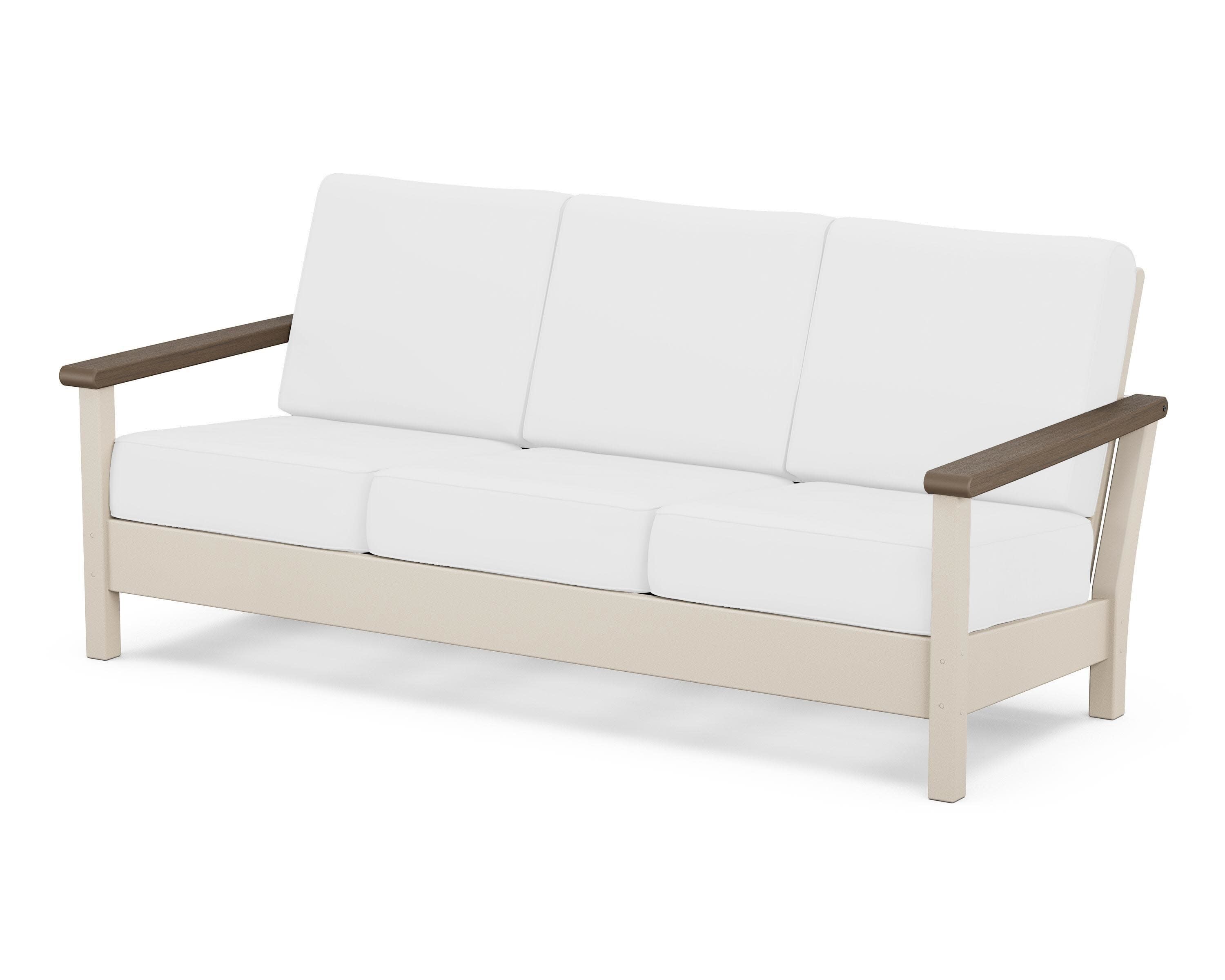 Harbour Deep Seating Sofa in Sand / Kona / Natural