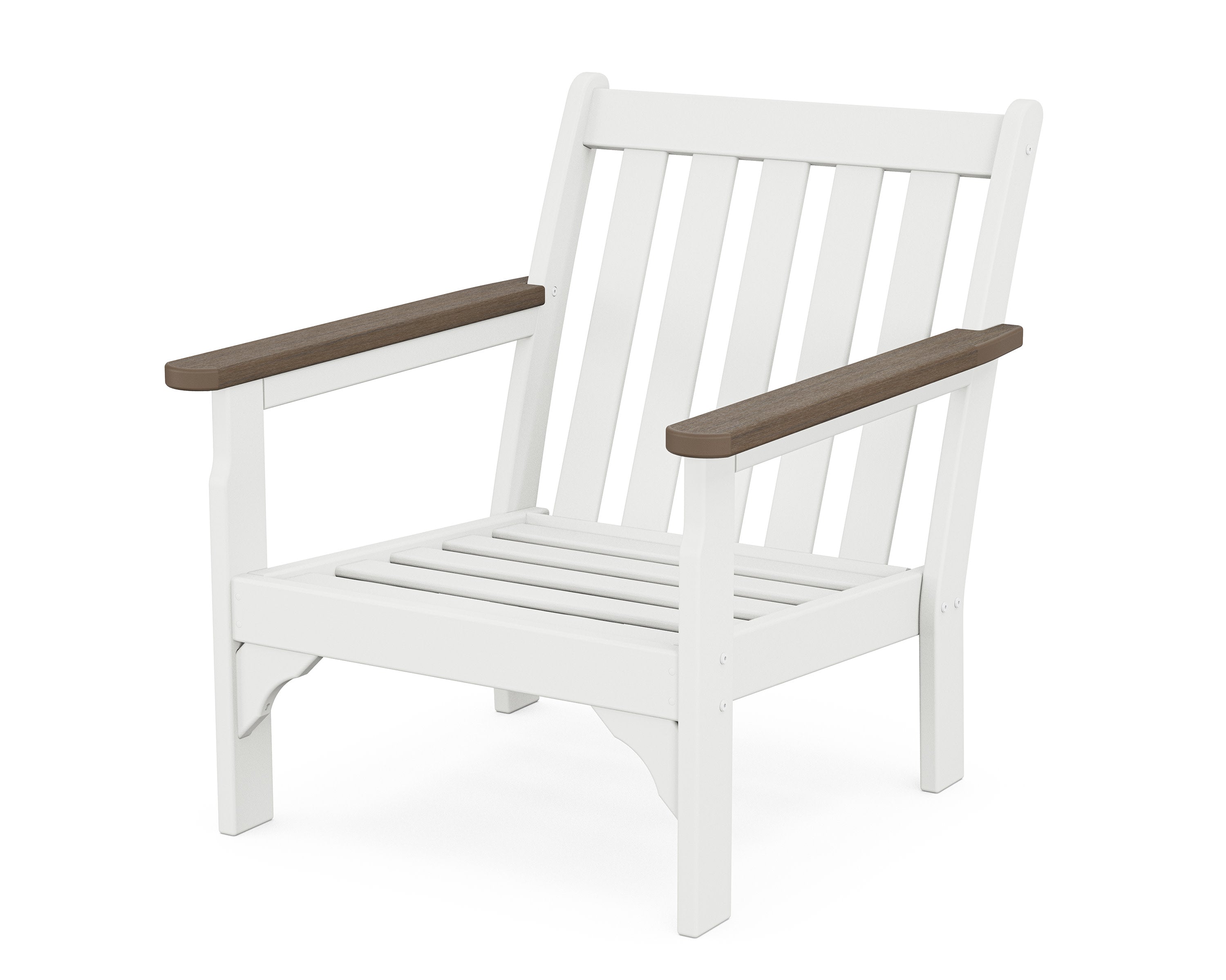 Vineyard Chair Frame in White / Kona