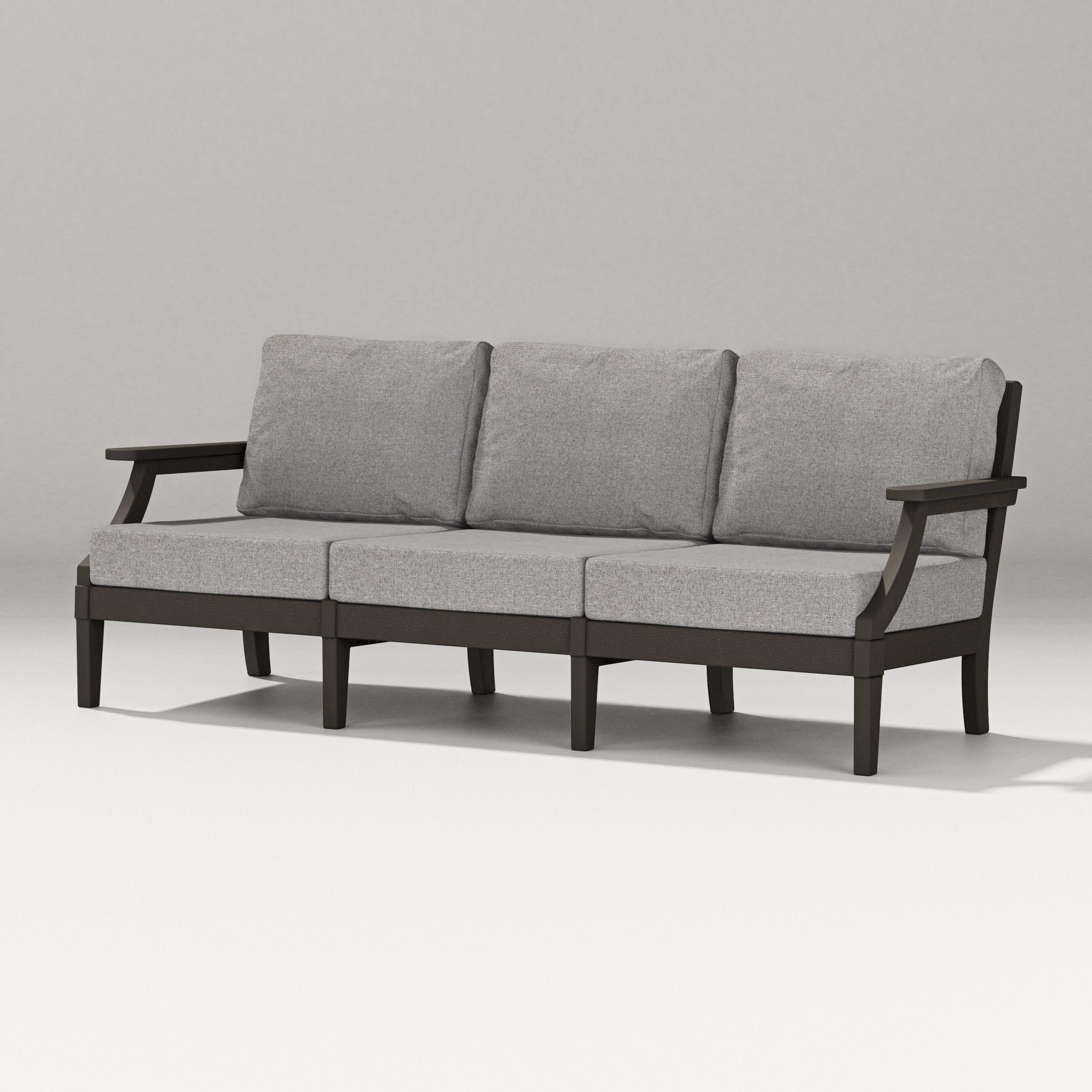 Estate Sofa in Vintage Coffee / Grey Mist