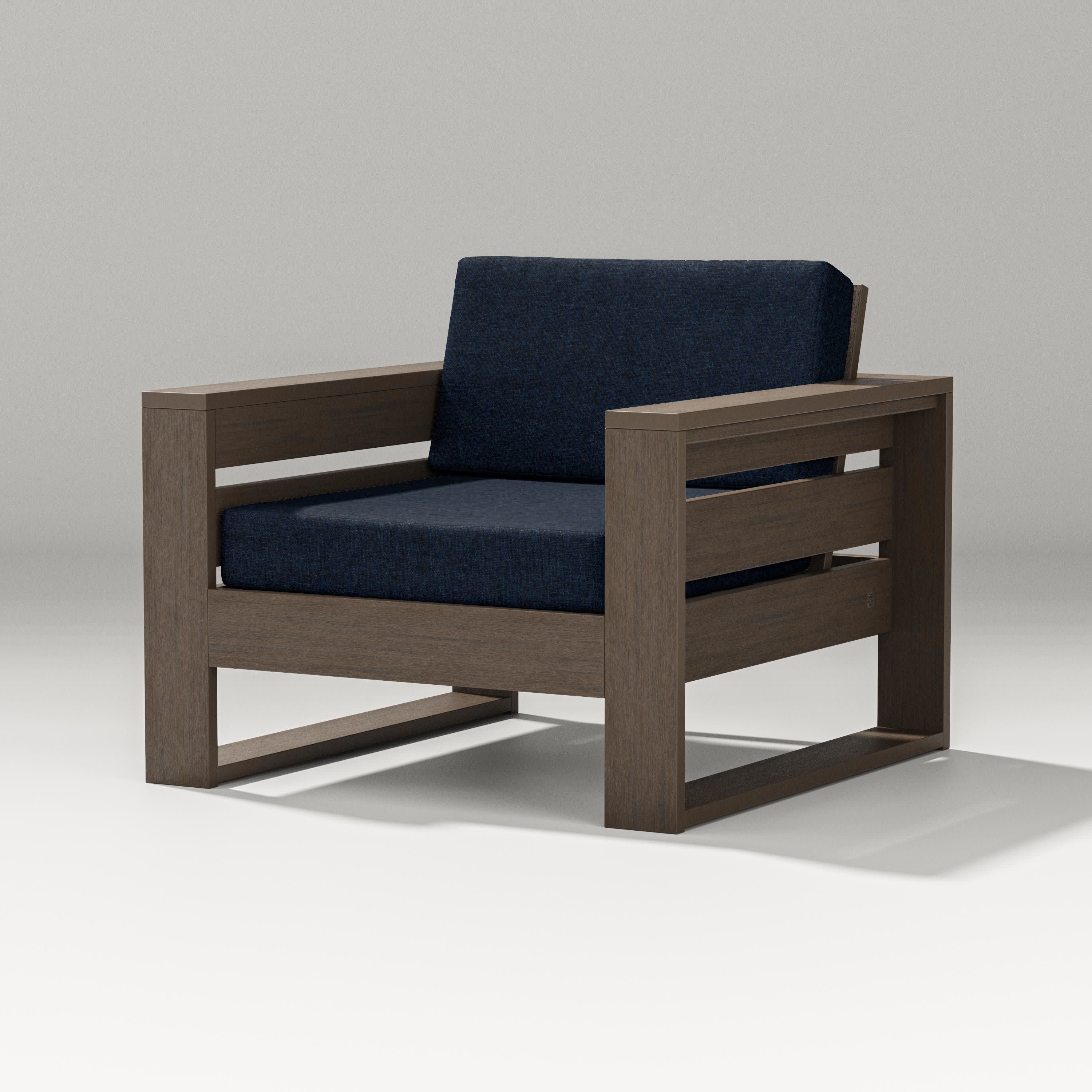 Latitude Lounge Chair in Kona / Marine Indigo