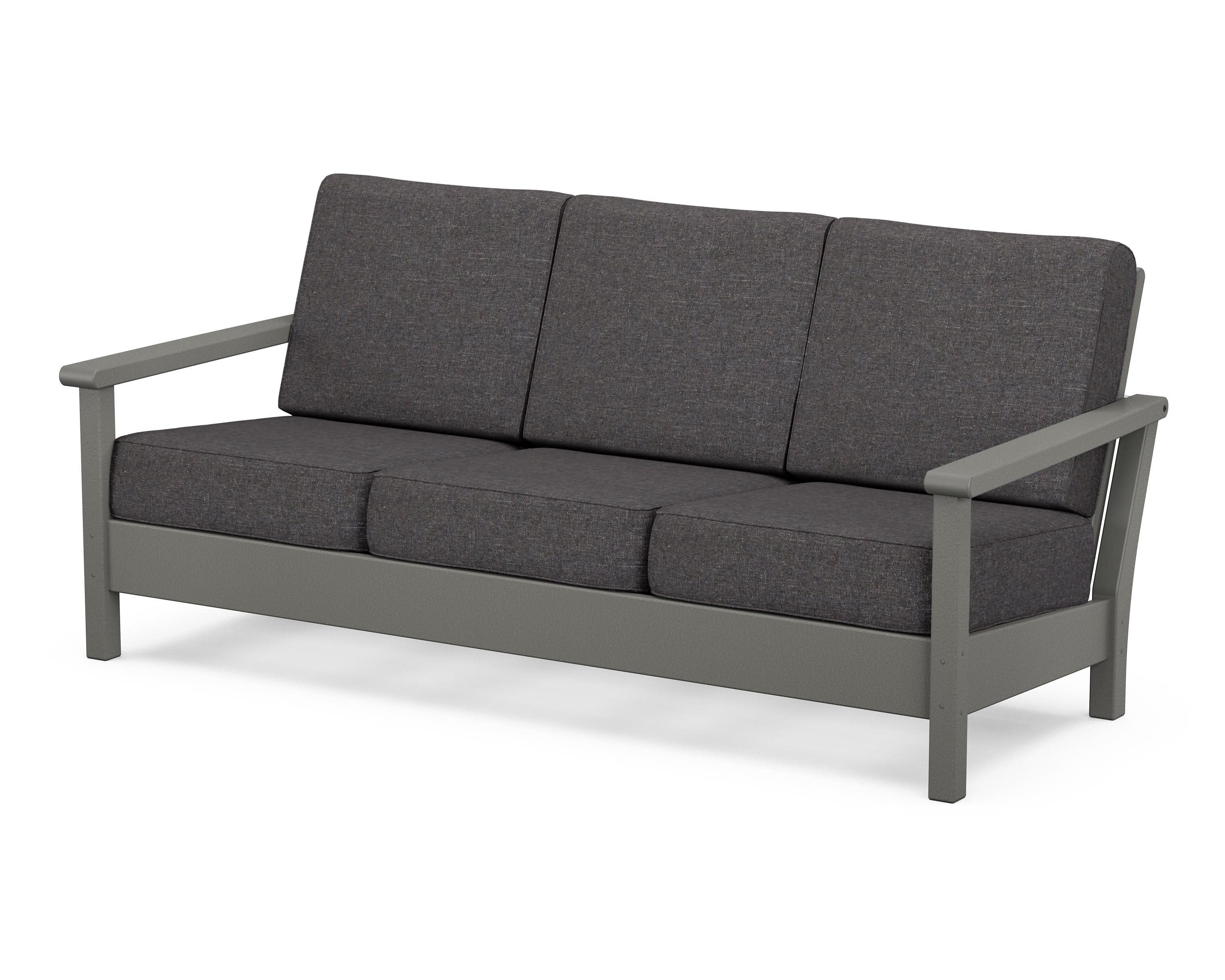 Harbour Deep Seating Sofa in Slate Grey / Ash Charcoal