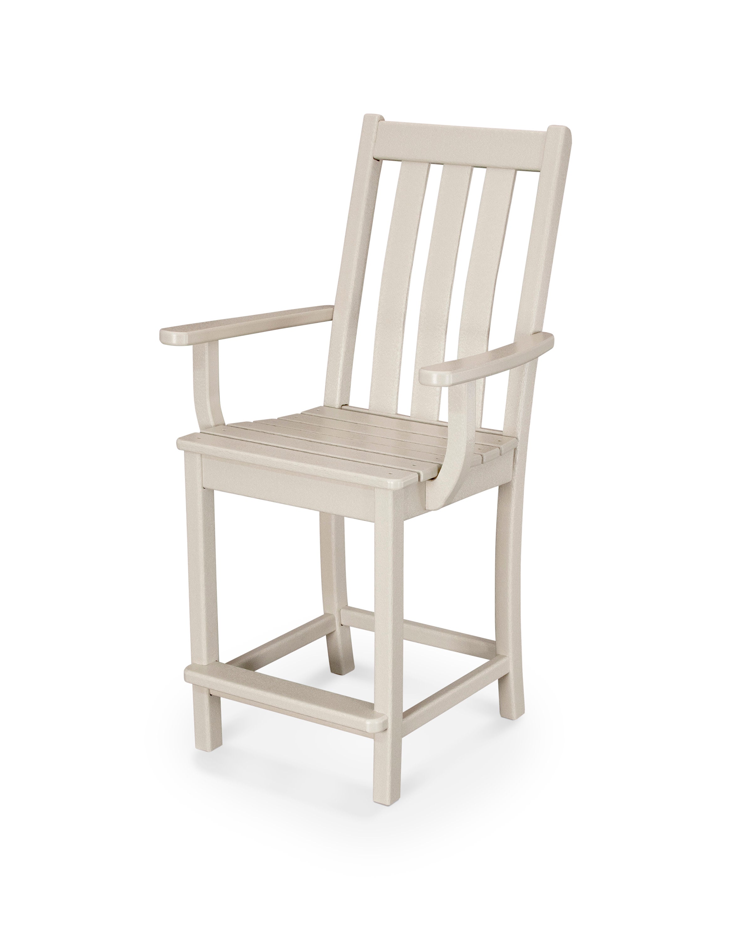 Vineyard Counter Arm Chair in Sand