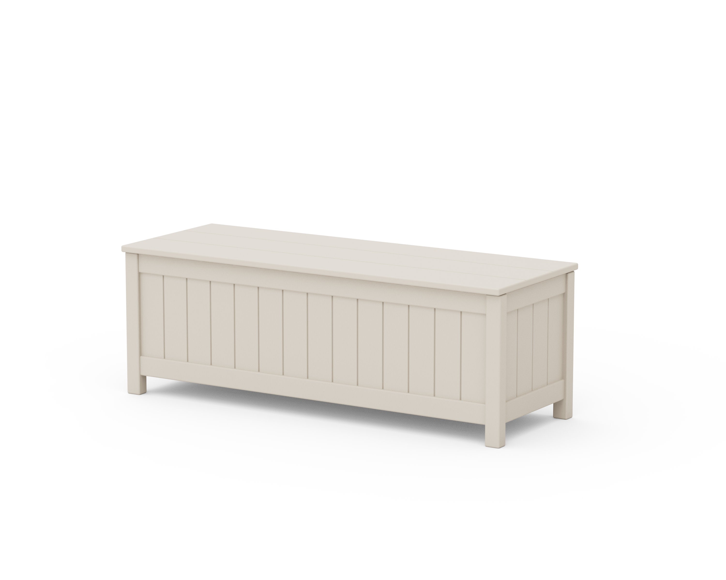 Vineyard 48" Storage Bench in Sand