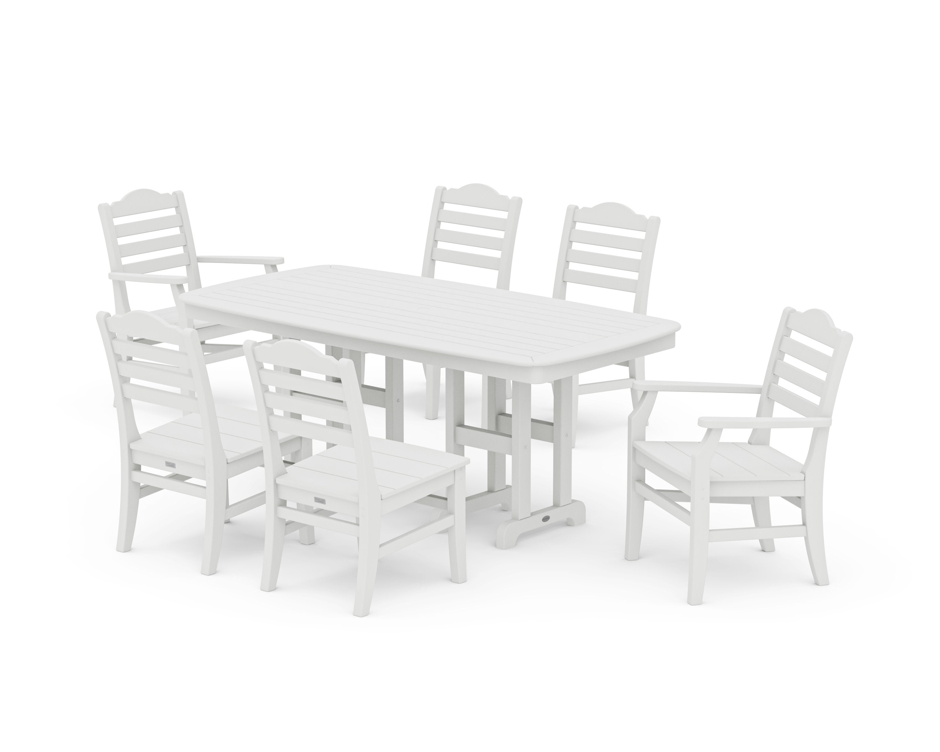 Savannah 7-Piece Dining Set in Vintage White