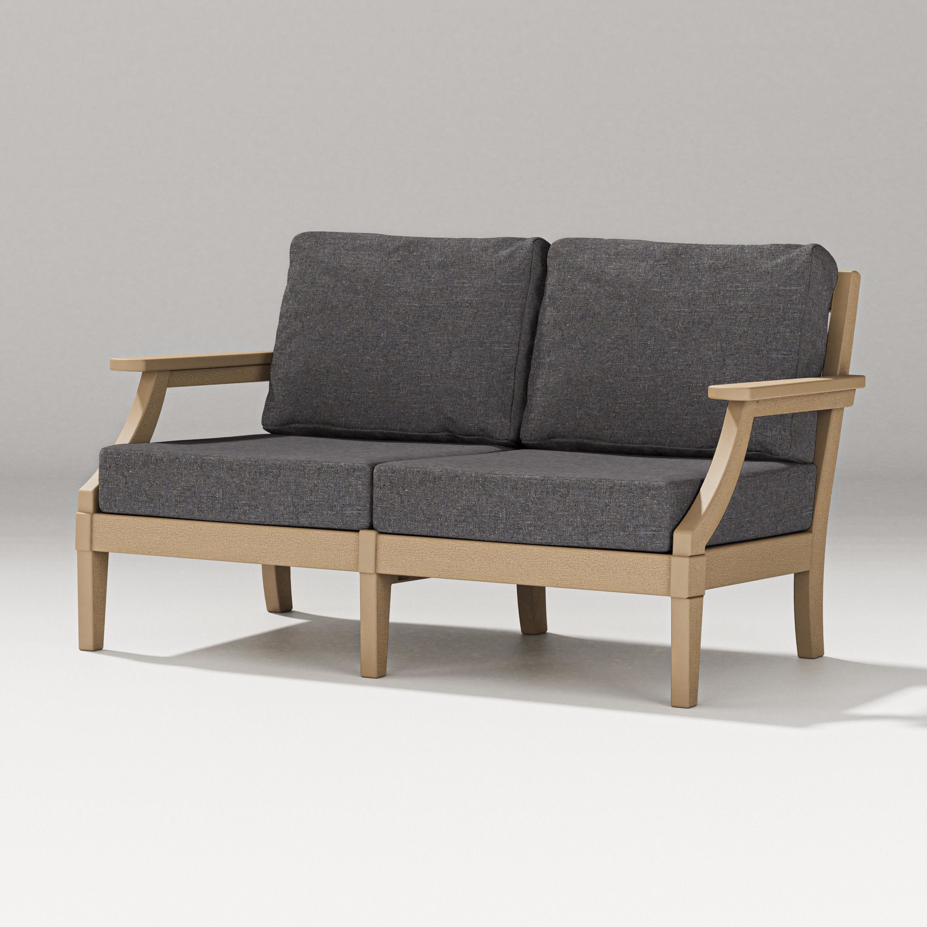 Estate Loveseat in Vintage Sahara / Ash Charcoal
