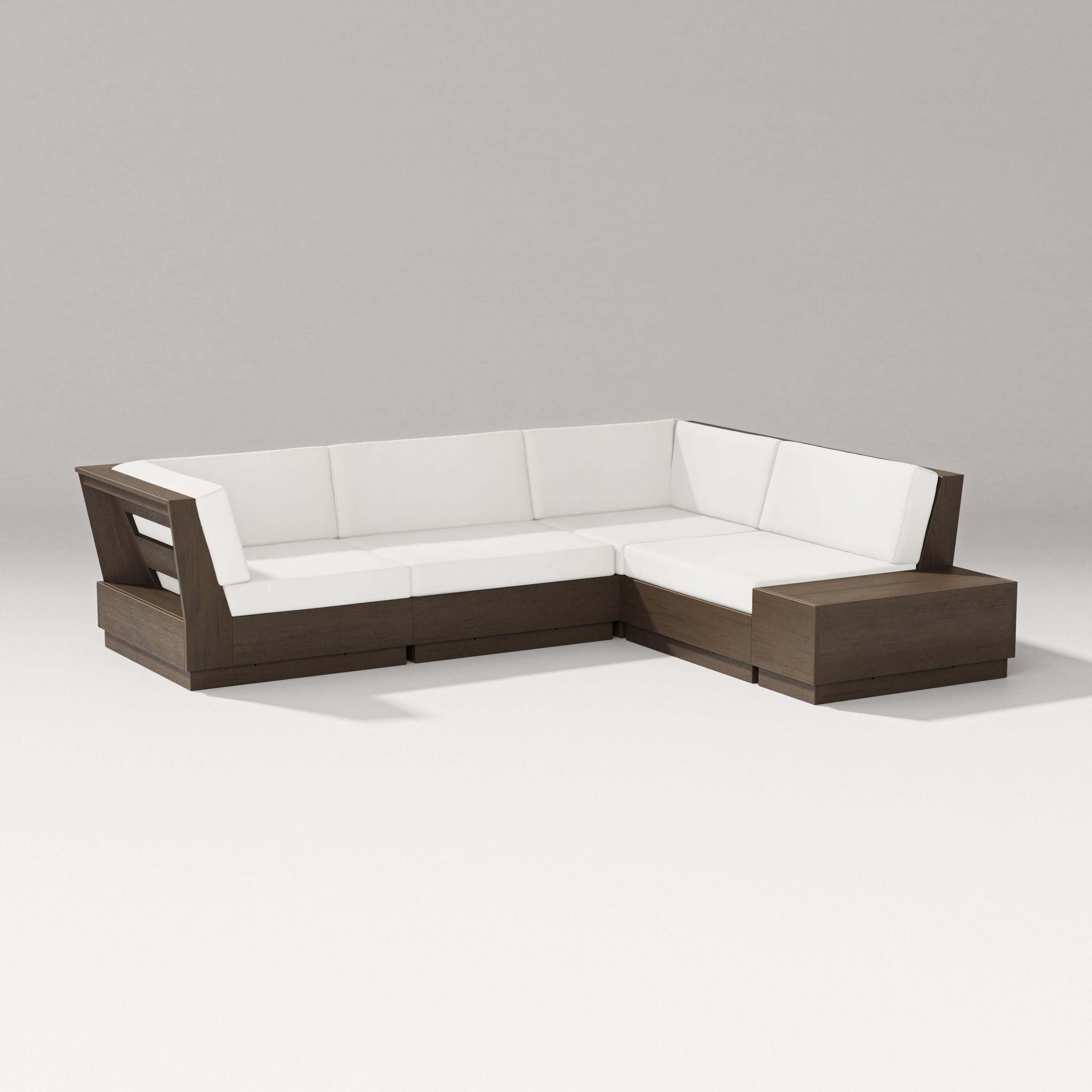 Elevate Corner Sectional in Kona / Natural Linen