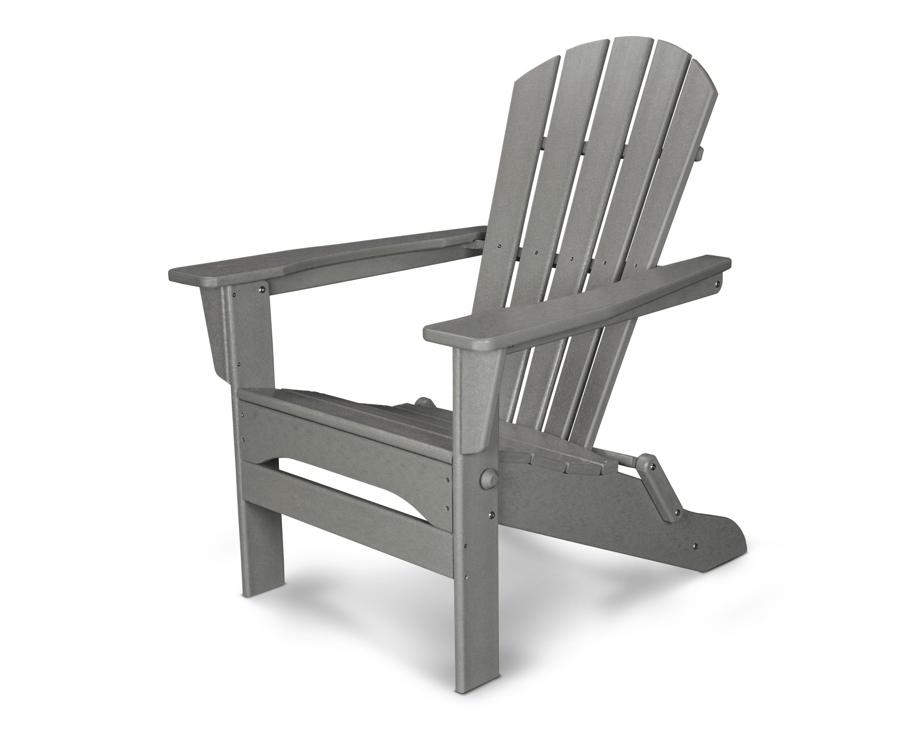 Palm Coast Folding Adirondack in Slate Grey