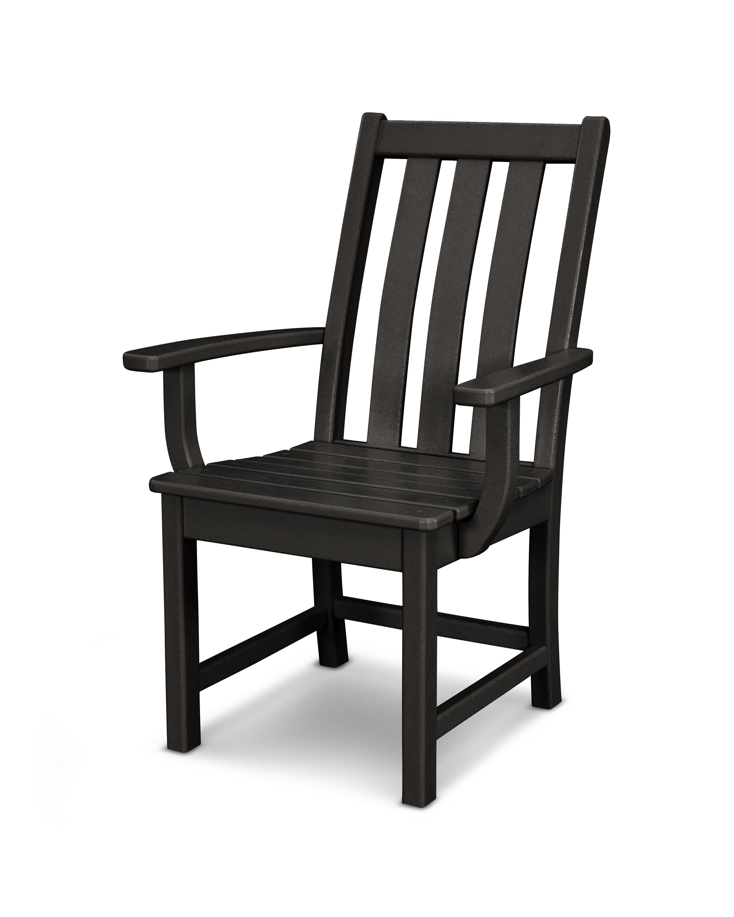 Vineyard Dining Arm Chair in Black