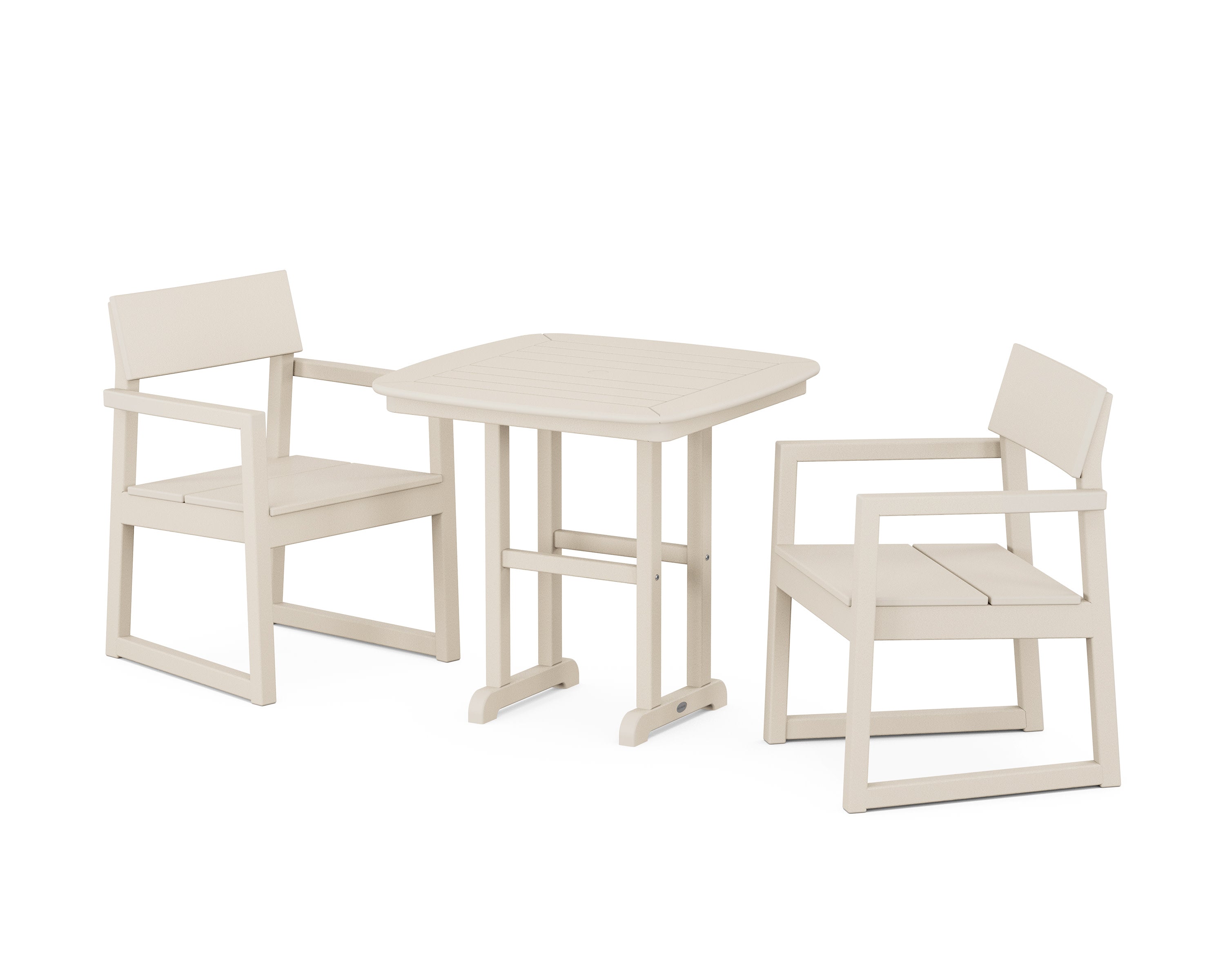 EDGE 3-Piece Dining Set in Sand