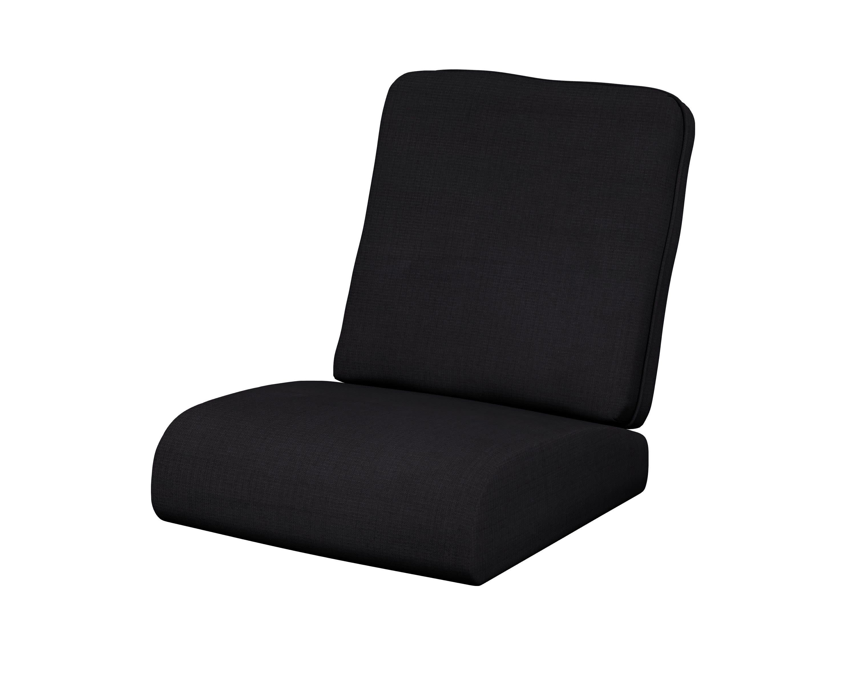Club Seat/Back Cushion in Midnight Linen
