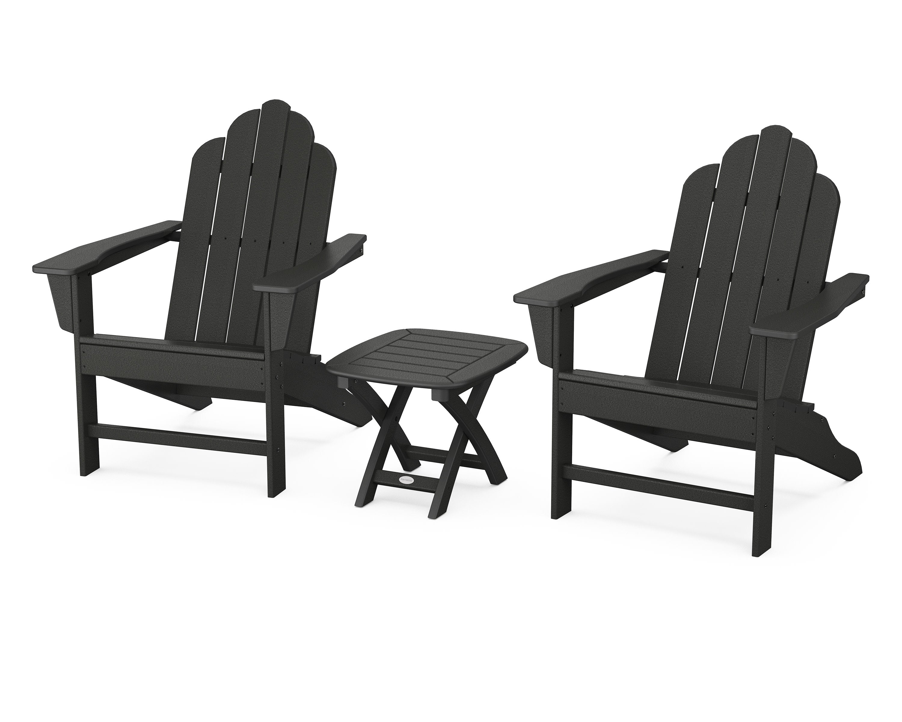 Long Island Adirondack 3-Piece Set in Black