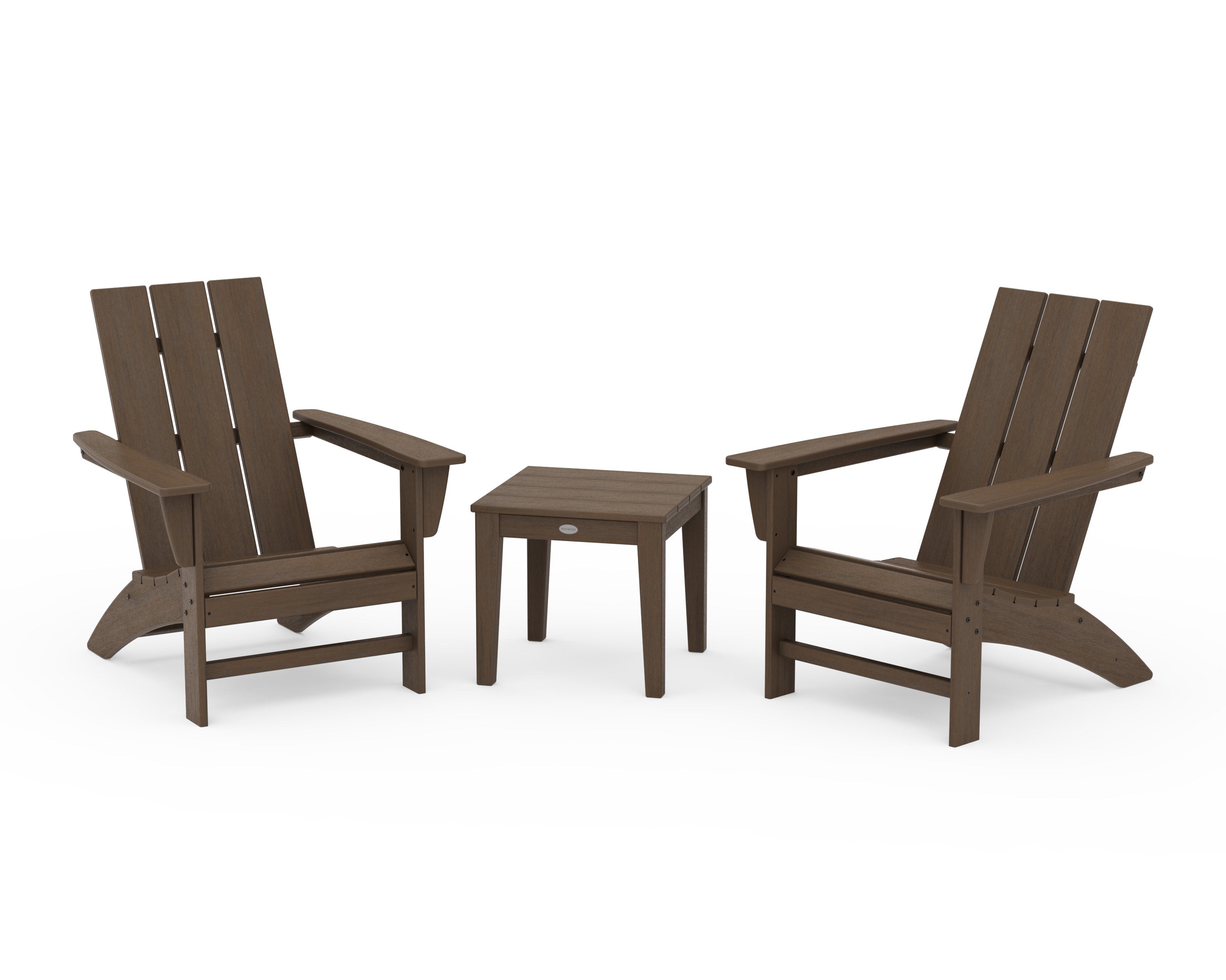 Modern Adirondack 3-Piece Set in Kona