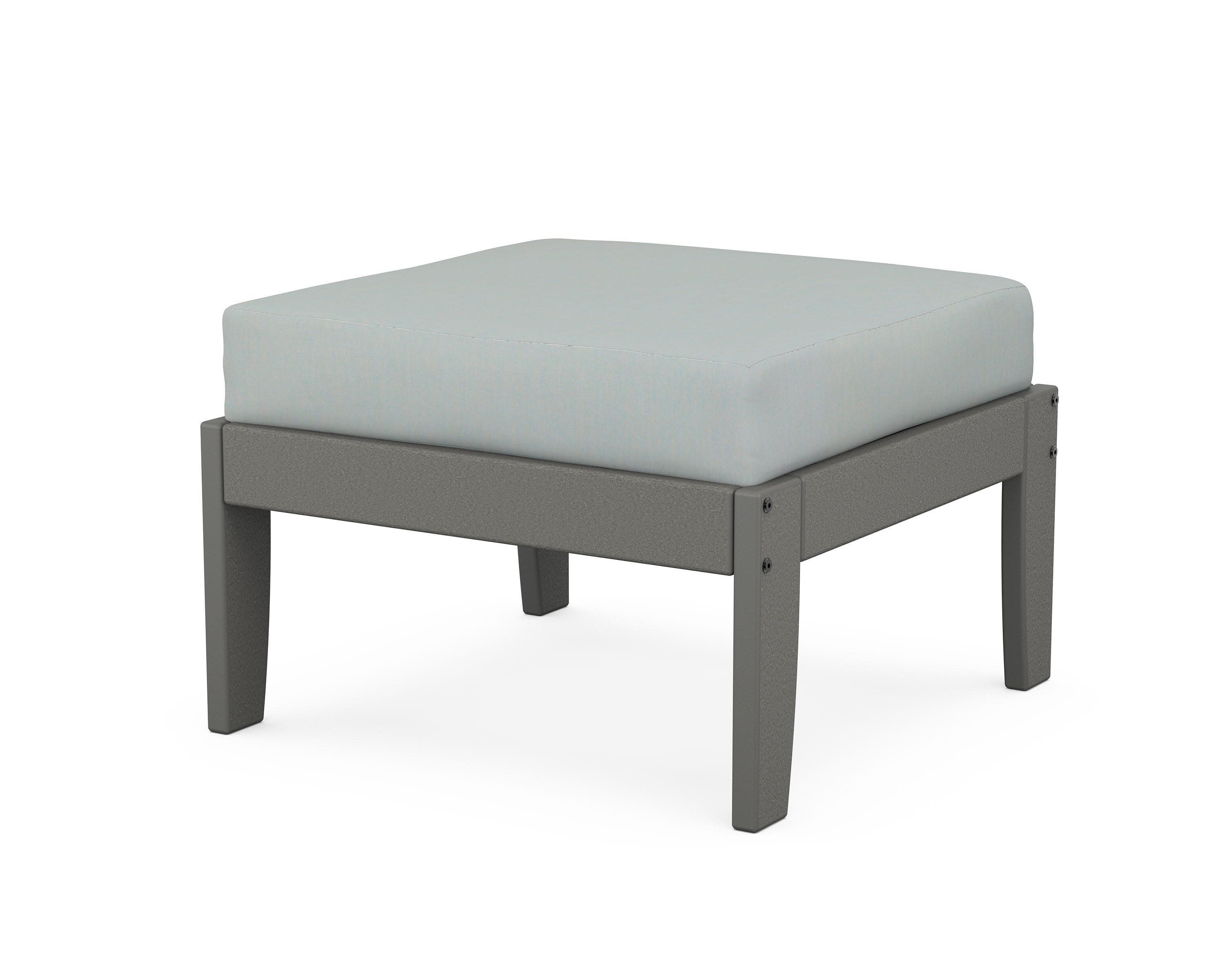 Modular Ottoman - Classic in Slate Grey / Spa