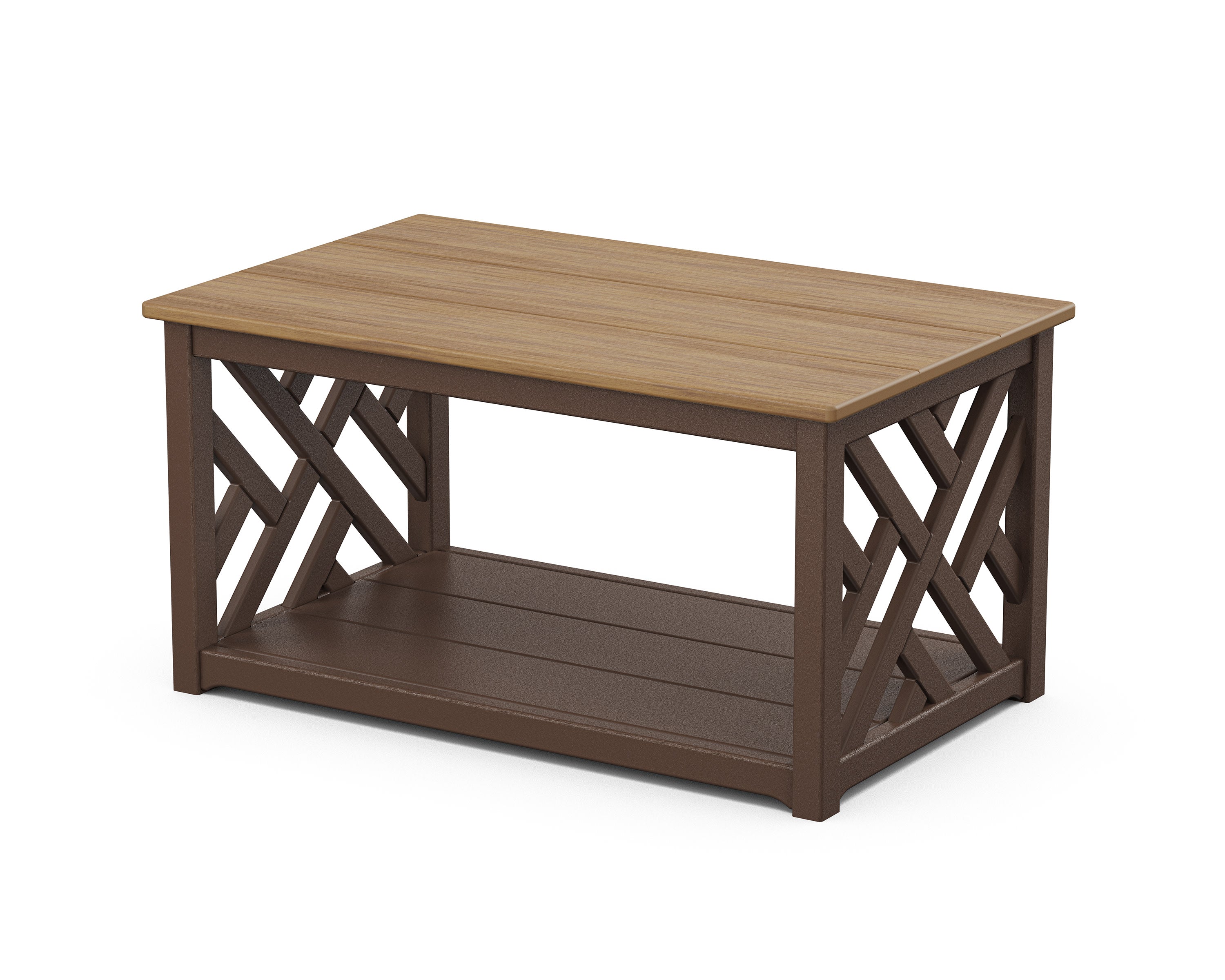 Chippendale Coffee Table in Mahogany / Natural