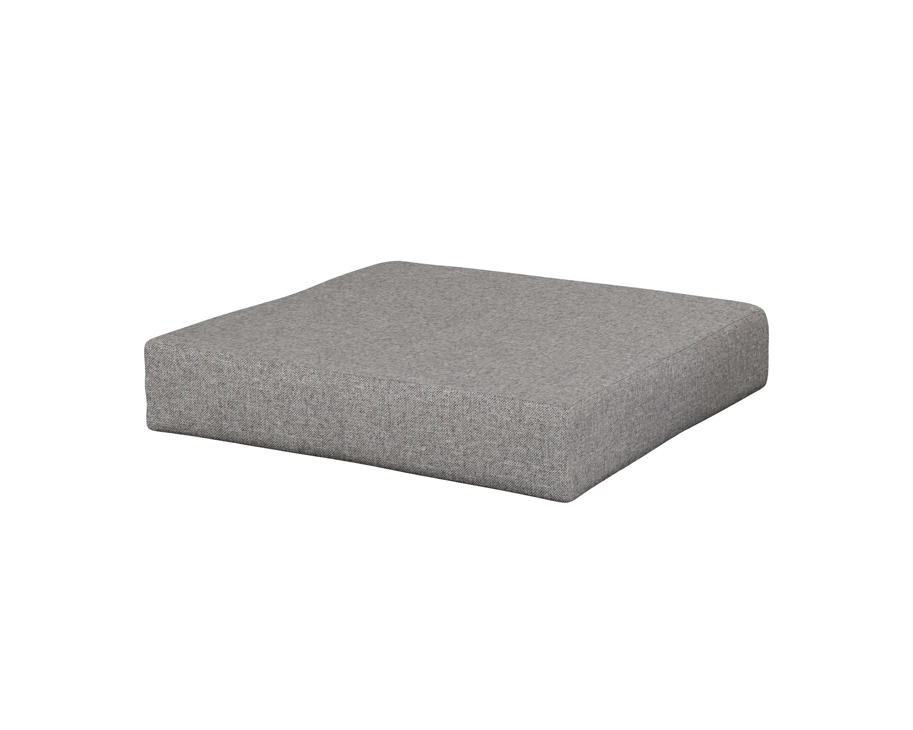 Prescott Ottoman Cushion in Grey Mist