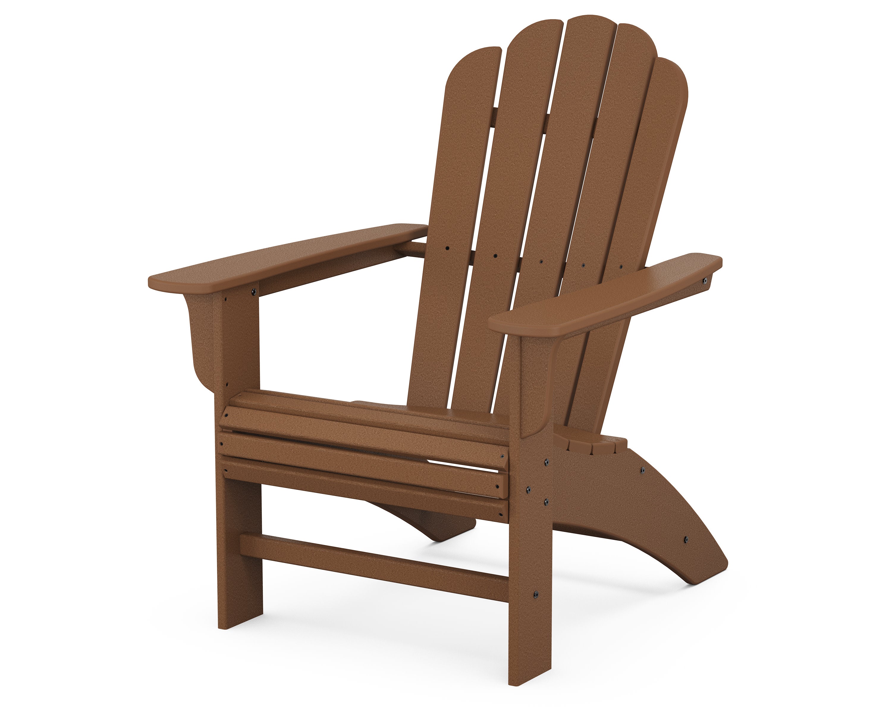 Cottage Curveback Adirondack Chair in Teak