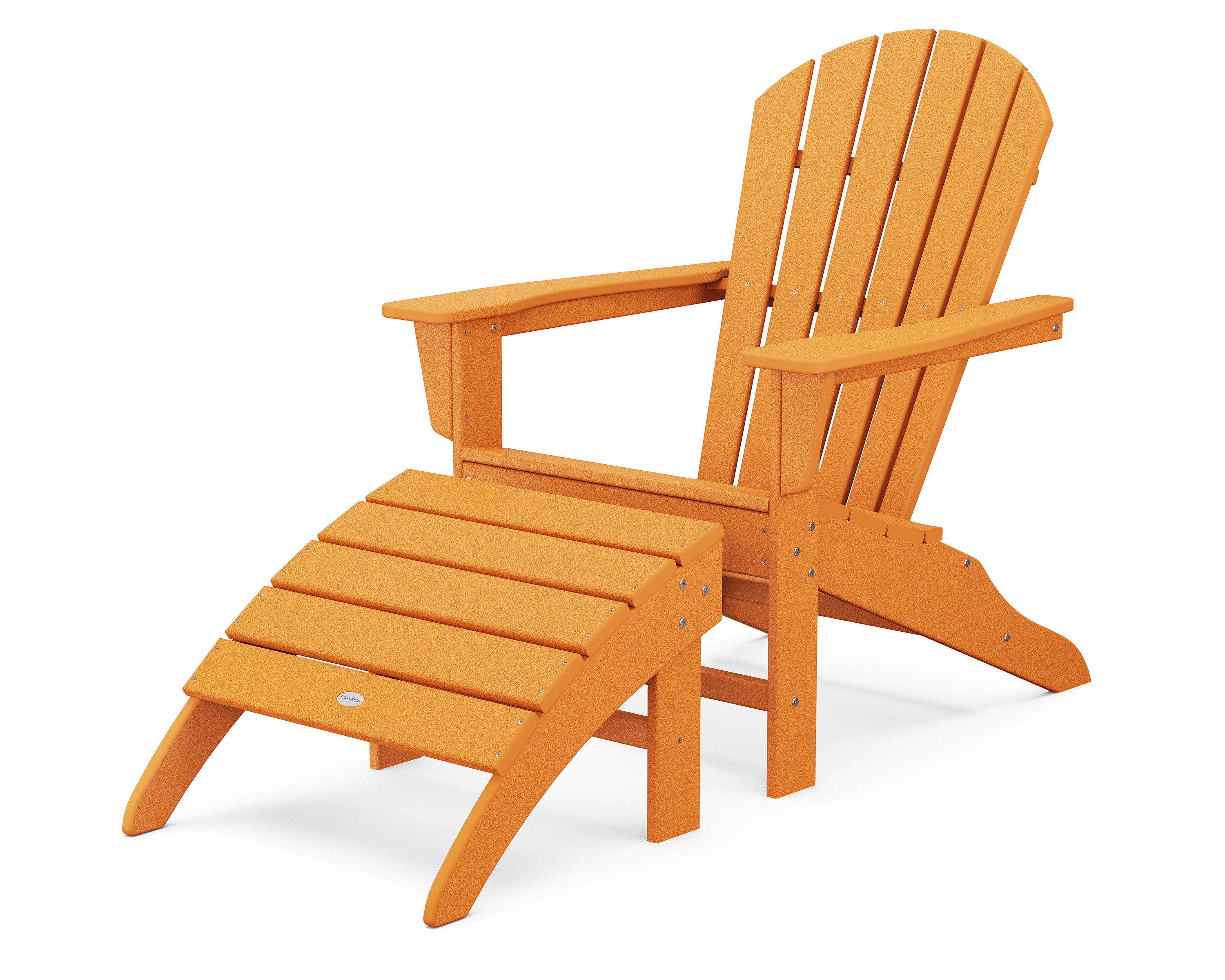 South Beach Adirondack 2-Piece Set in Tangerine