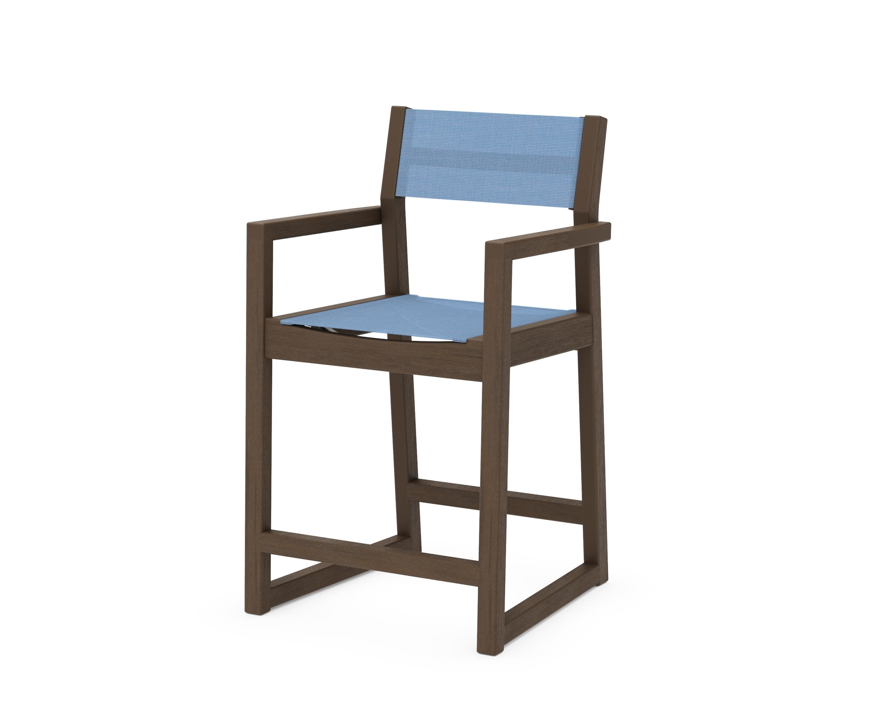 EDGE Sling Counter Arm Chair in Kona / Poolside Sling
