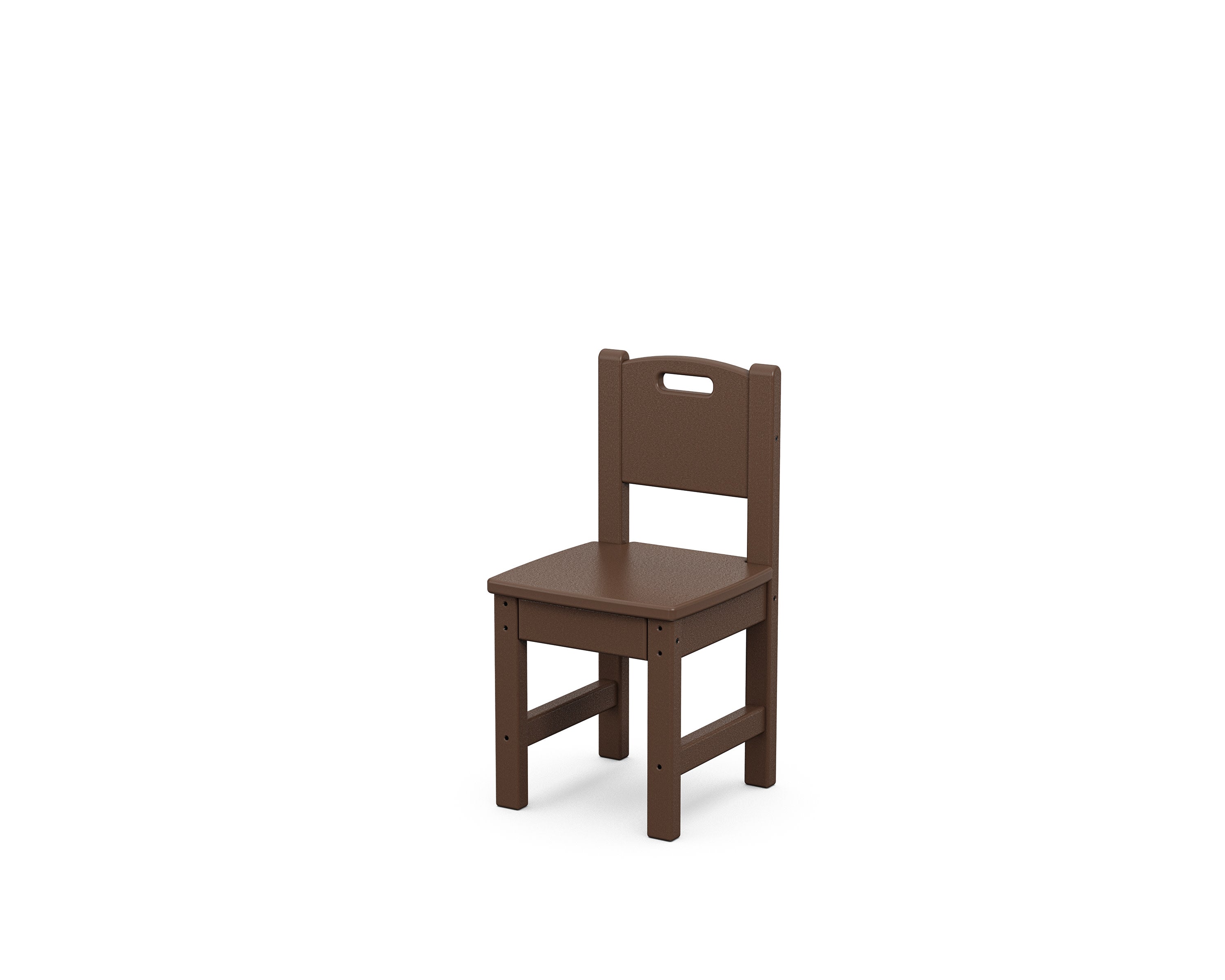 Toddler Dining Chair in Mahogany