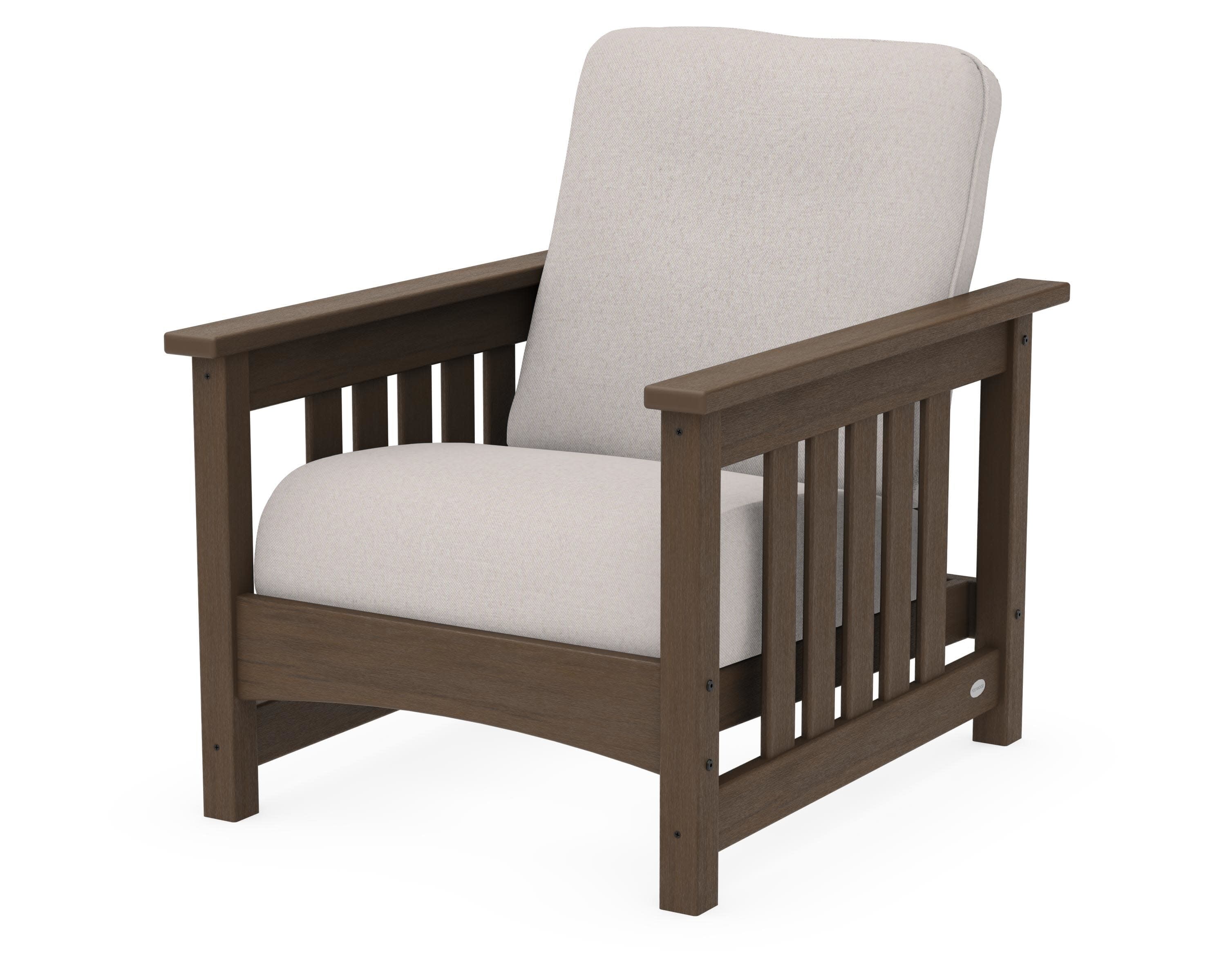 Club Mission Chair in Kona / Dune Burlap