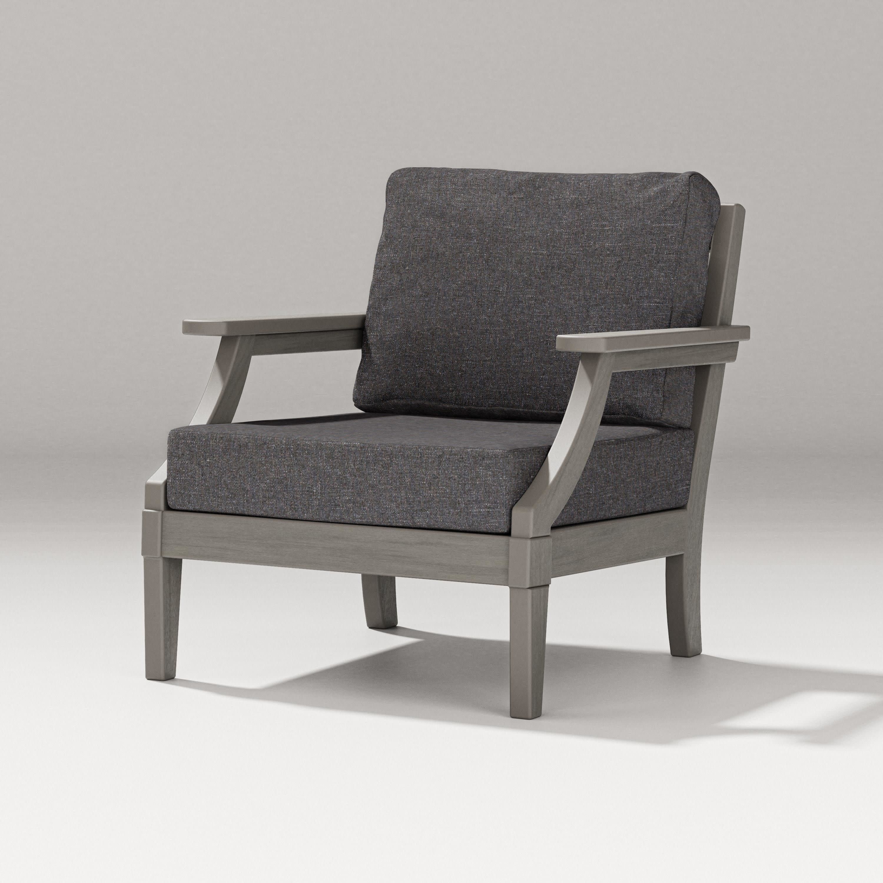 Estate Lounge Chair in Driftwood / Ash Charcoal